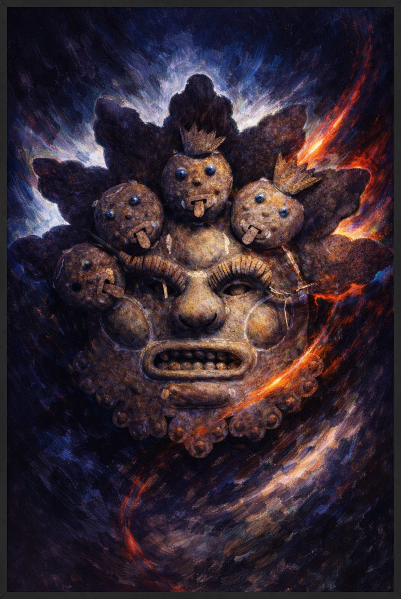Idol of the Forgotten - Canvas Fantasy Fine Art