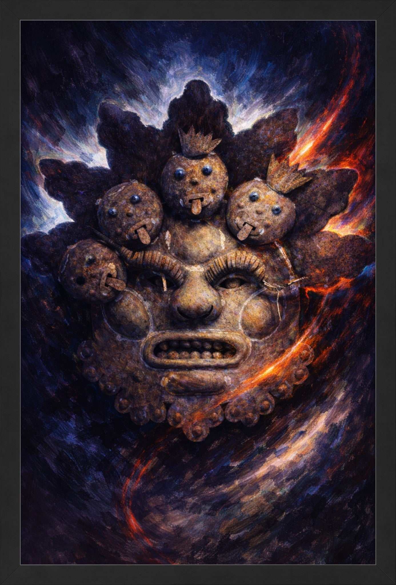 Idol of the Forgotten - Canvas Fantasy Fine Art