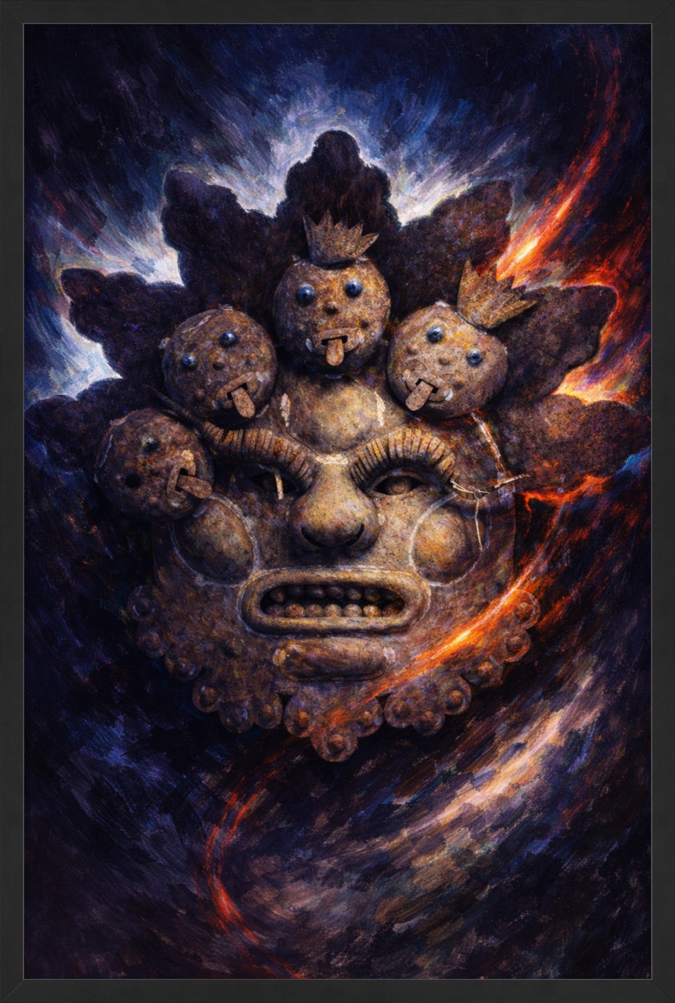 Idol of the Forgotten - Canvas Fantasy Fine Art