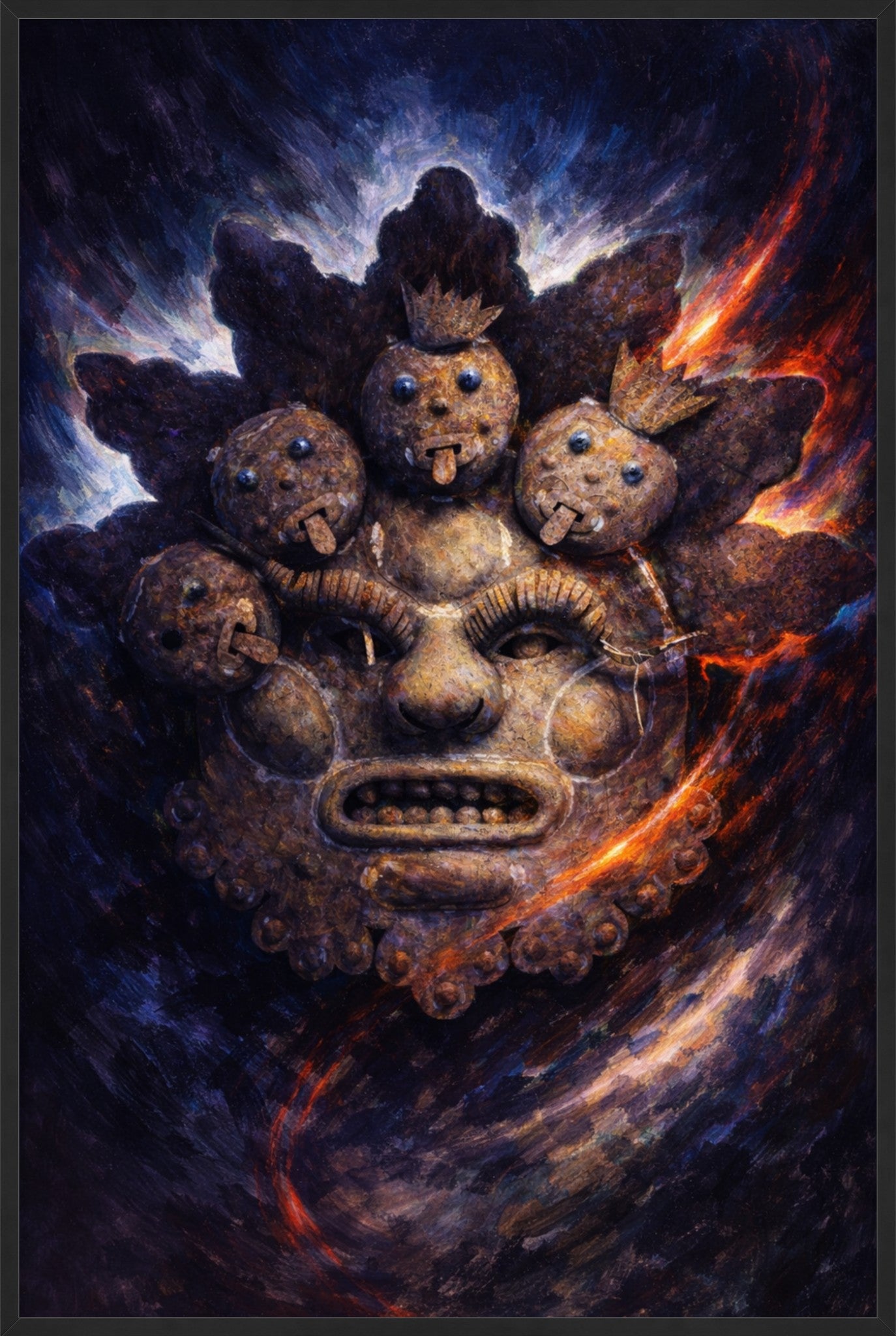 Idol of the Forgotten - Canvas Fantasy Fine Art