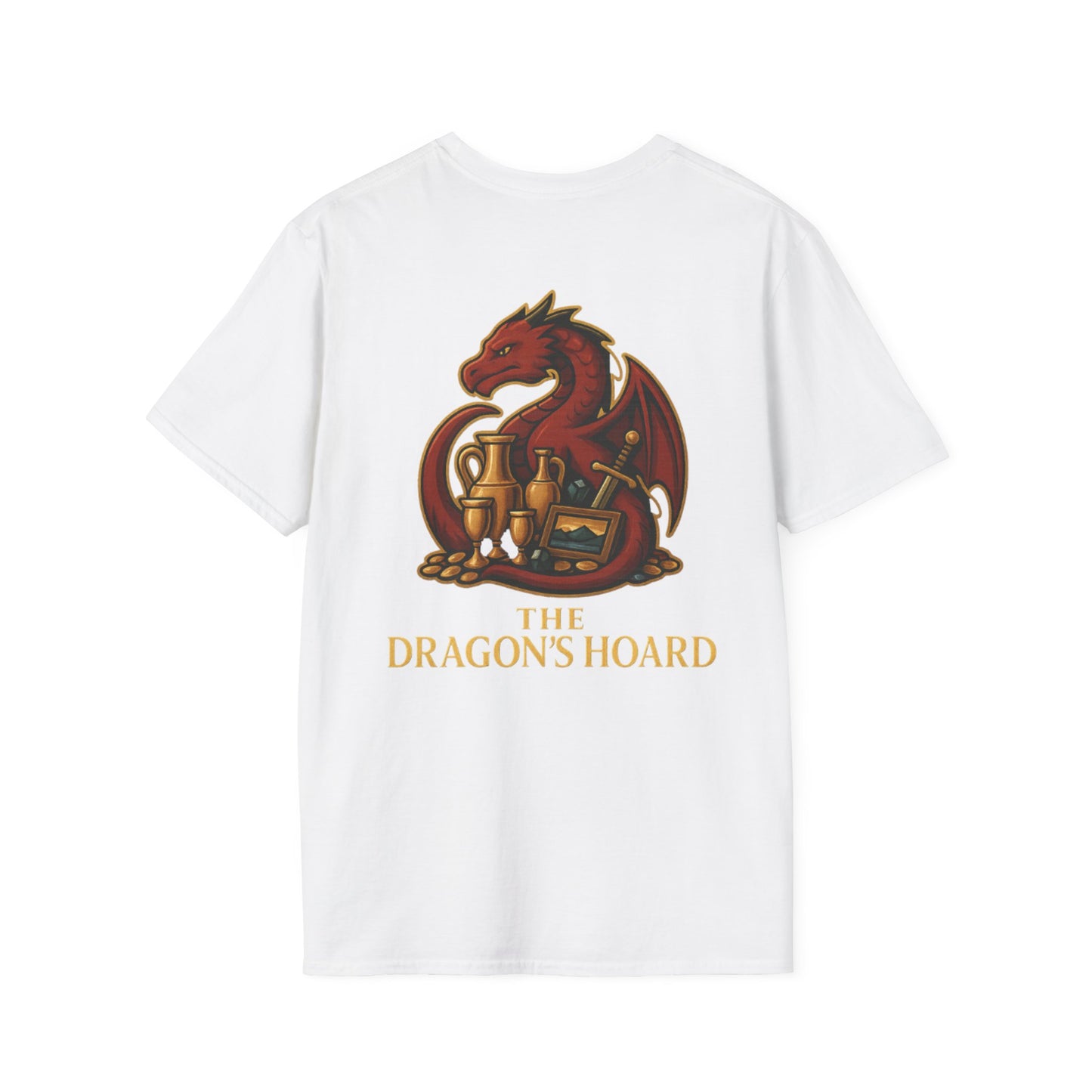 The Dragon's Hoard T-Shirt — Vintage Mythical Logo Tee