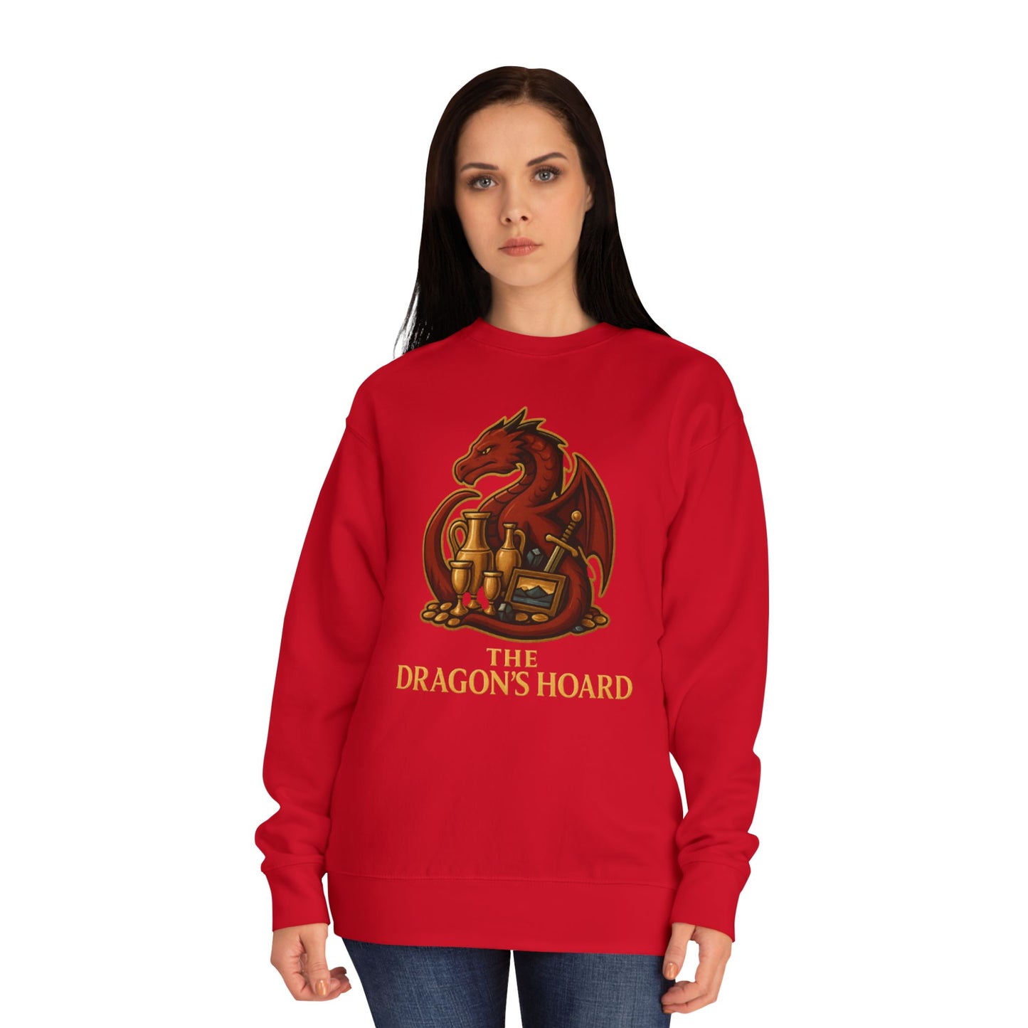 Dragon's Hoard Crewneck Sweatshirt –  Dragon Logo Graphic