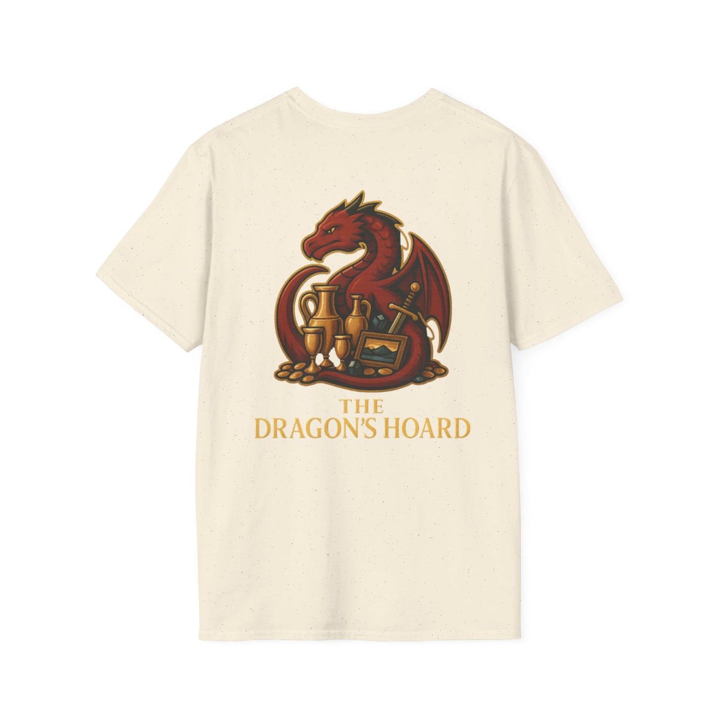 The Dragon's Hoard T-Shirt — Vintage Mythical Logo Tee