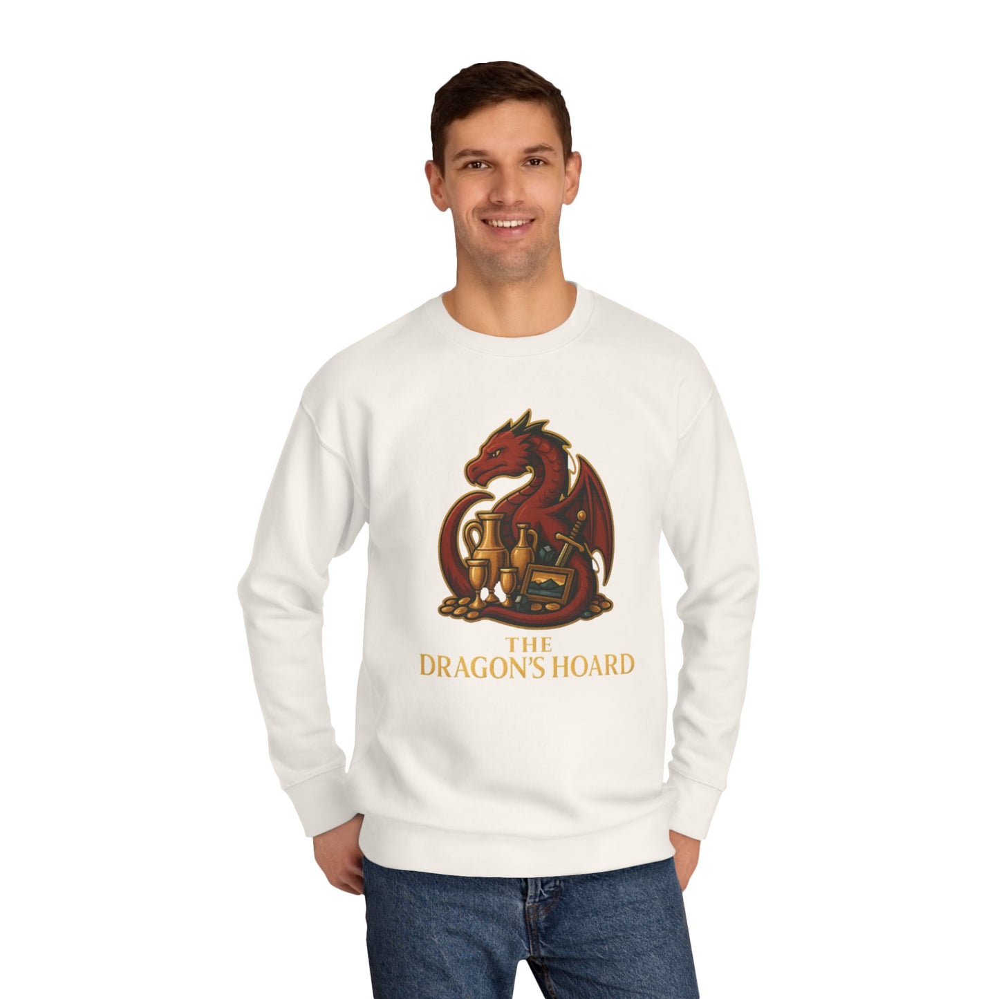 Dragon's Hoard Crewneck Sweatshirt –  Dragon Logo Graphic