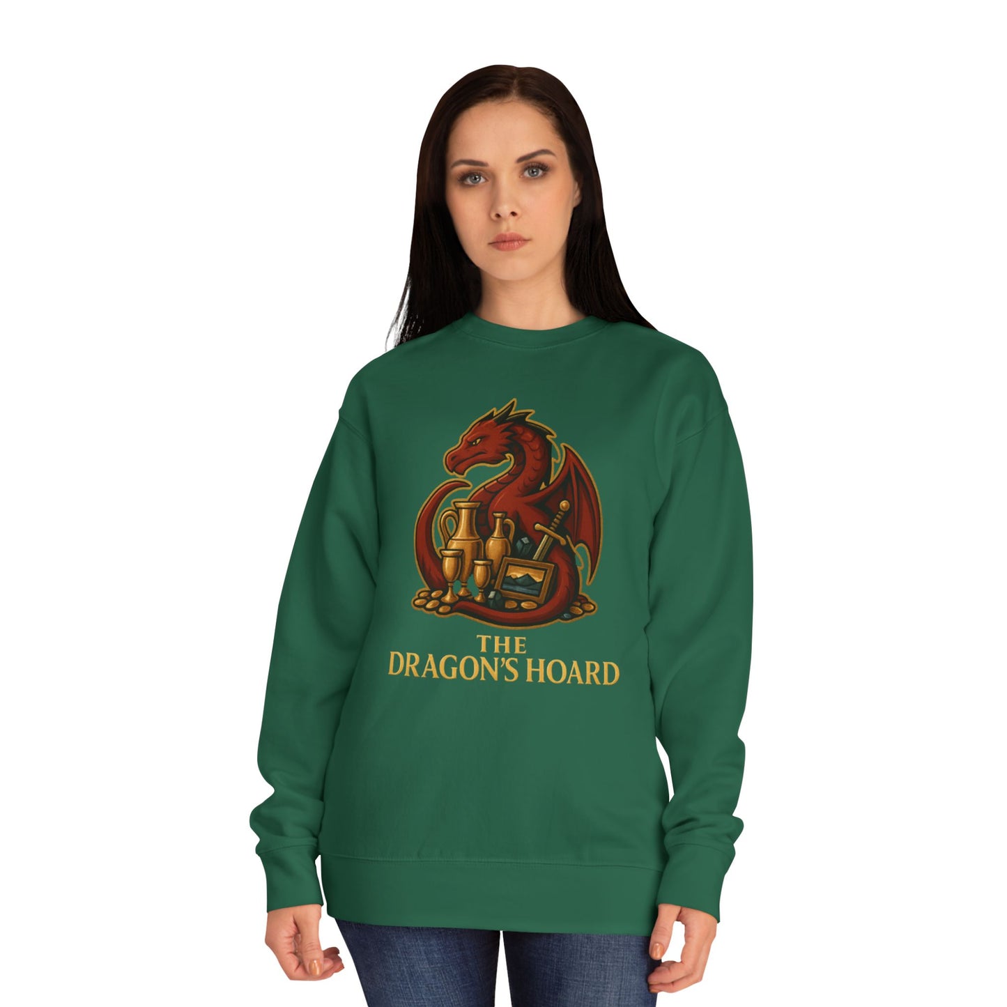 Dragon's Hoard Crewneck Sweatshirt –  Dragon Logo Graphic