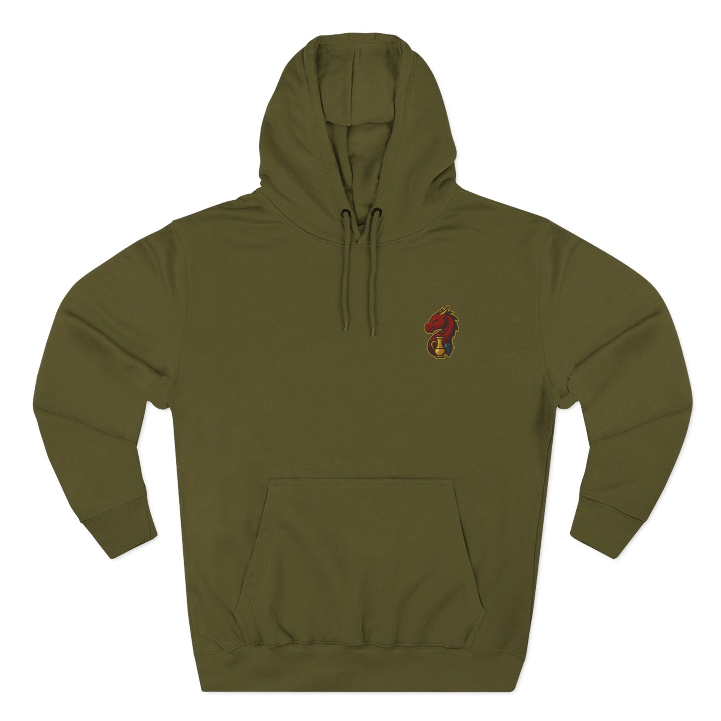 The Dragon's Hoard Hoodie — Our Dragon's Brand Graphic Fleece Hoodie