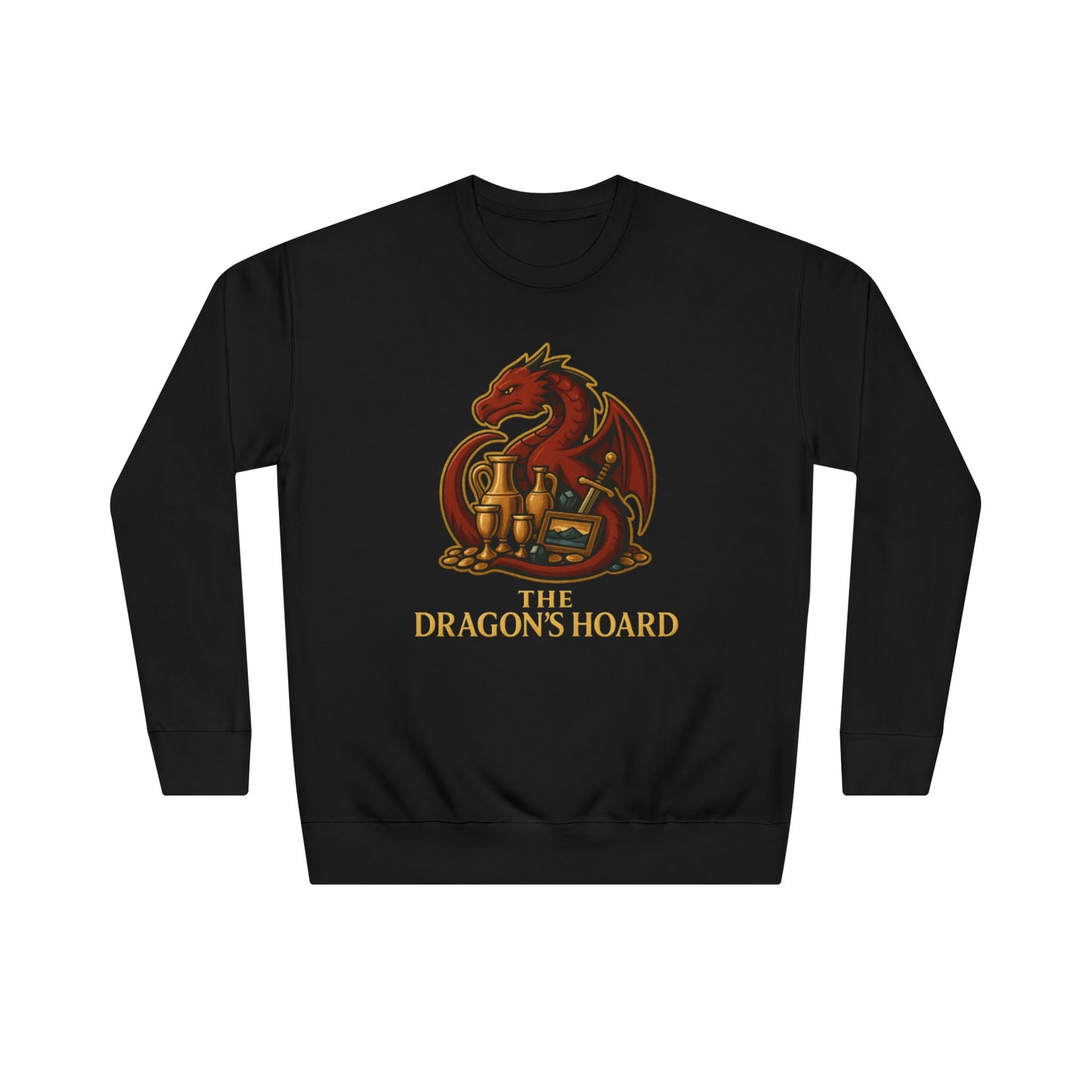 Dragon's Hoard Crewneck Sweatshirt –  Dragon Logo Graphic