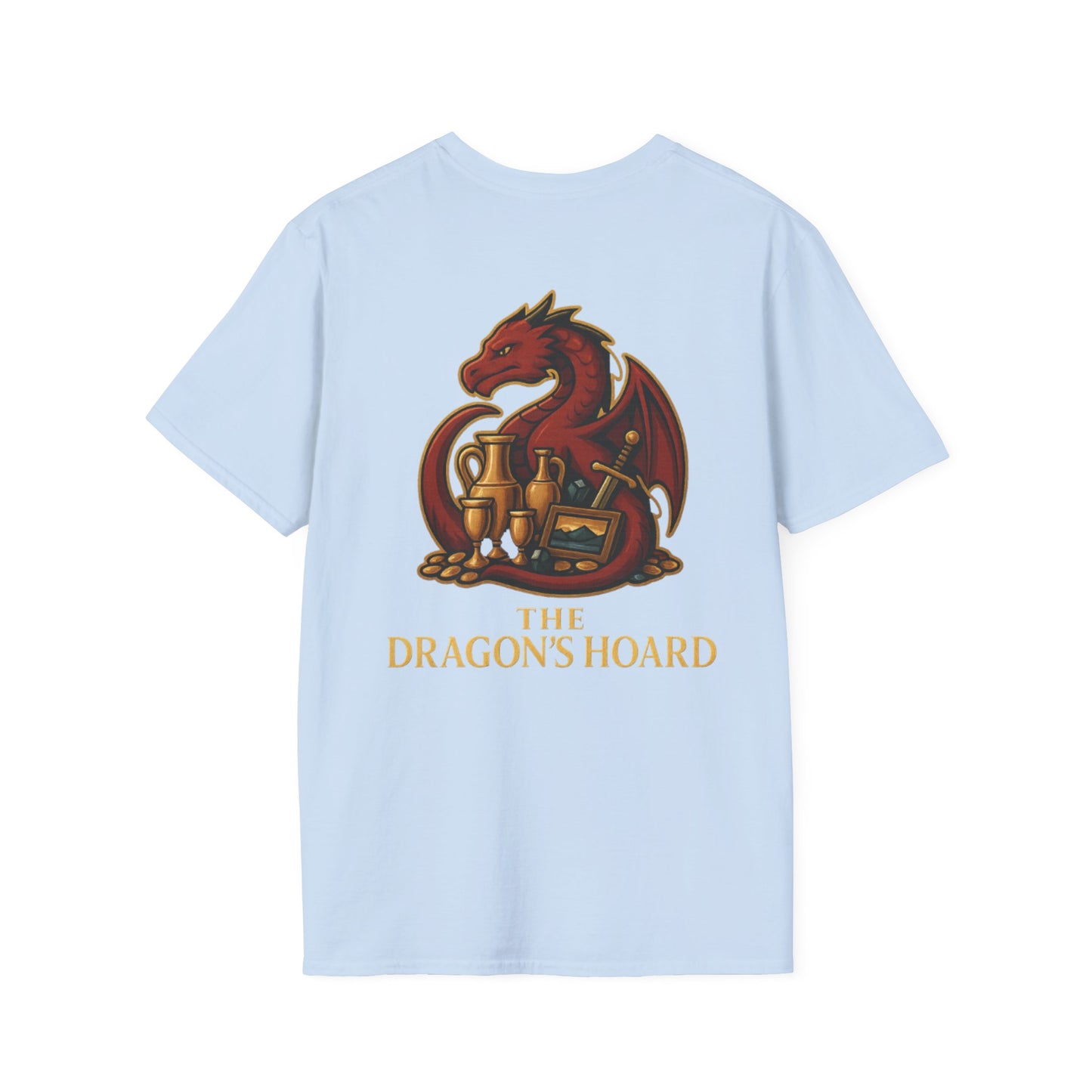 The Dragon's Hoard T-Shirt — Vintage Mythical Logo Tee