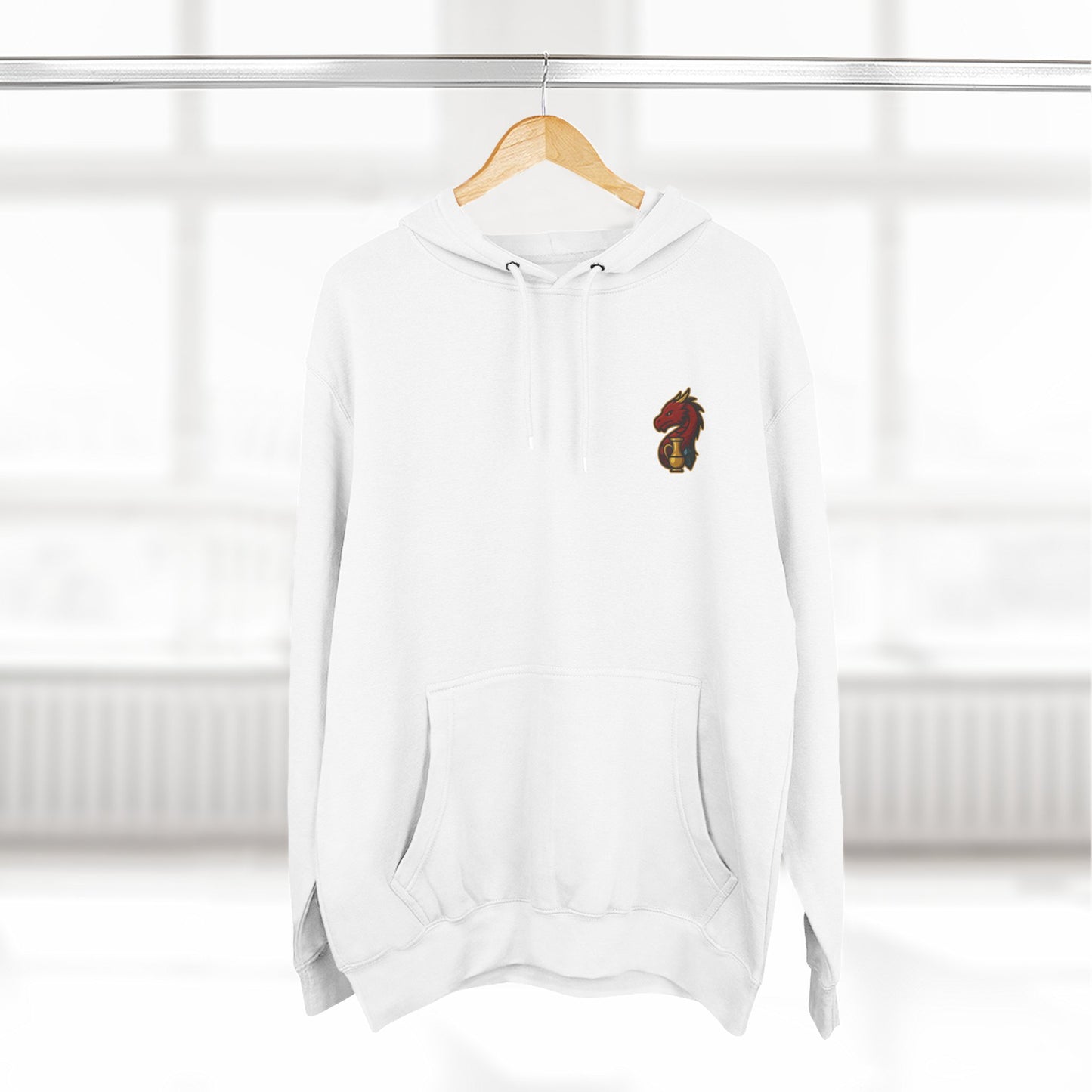 The Dragon's Hoard Hoodie — Our Dragon's Brand Graphic Fleece Hoodie