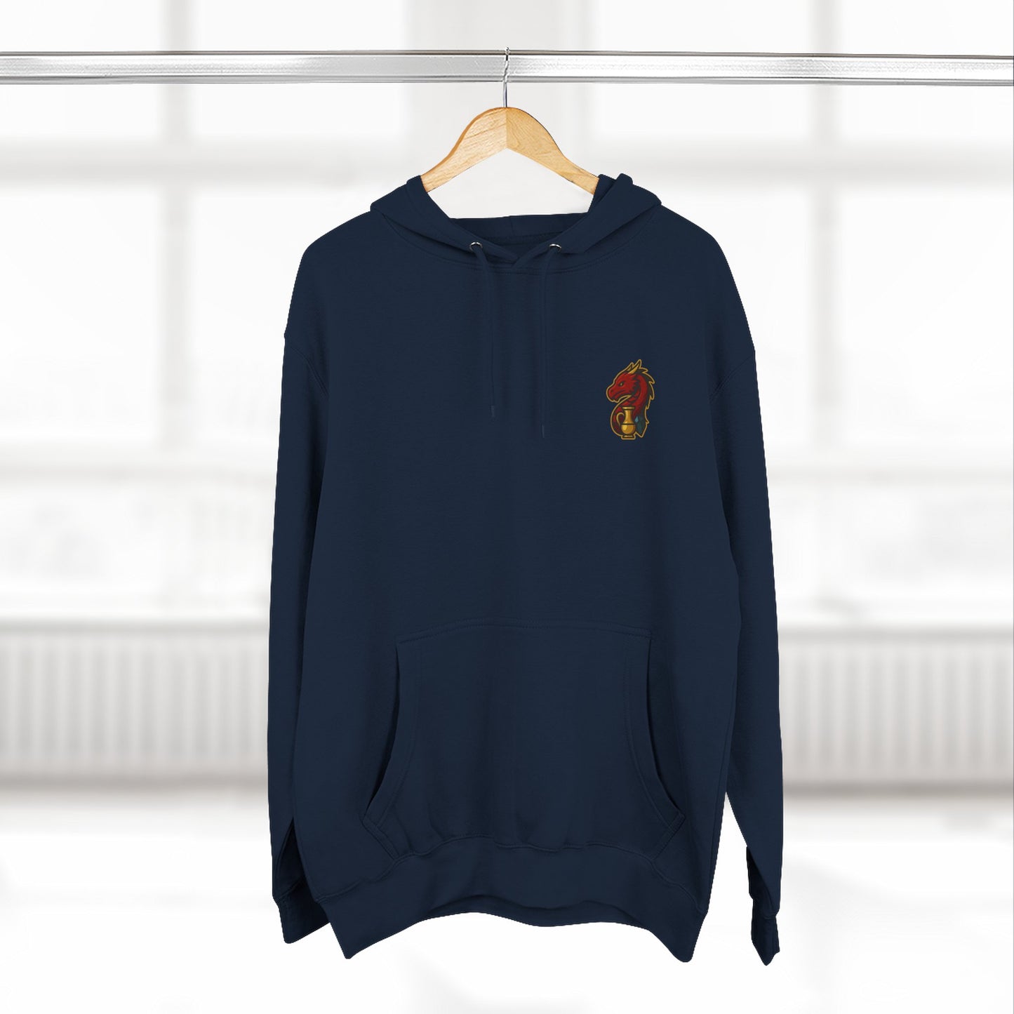 The Dragon's Hoard Hoodie — Our Dragon's Brand Graphic Fleece Hoodie
