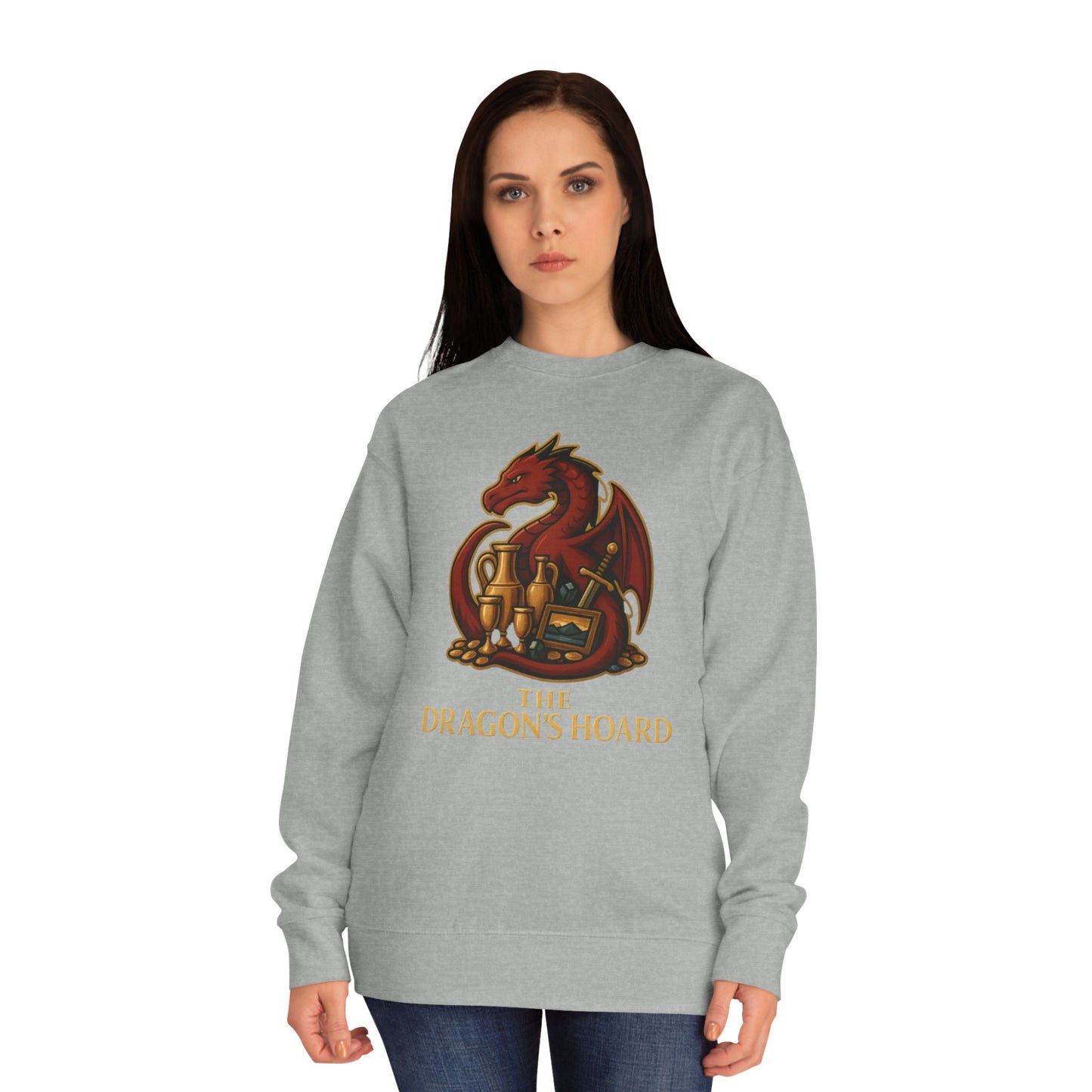 Dragon's Hoard Crewneck Sweatshirt –  Dragon Logo Graphic