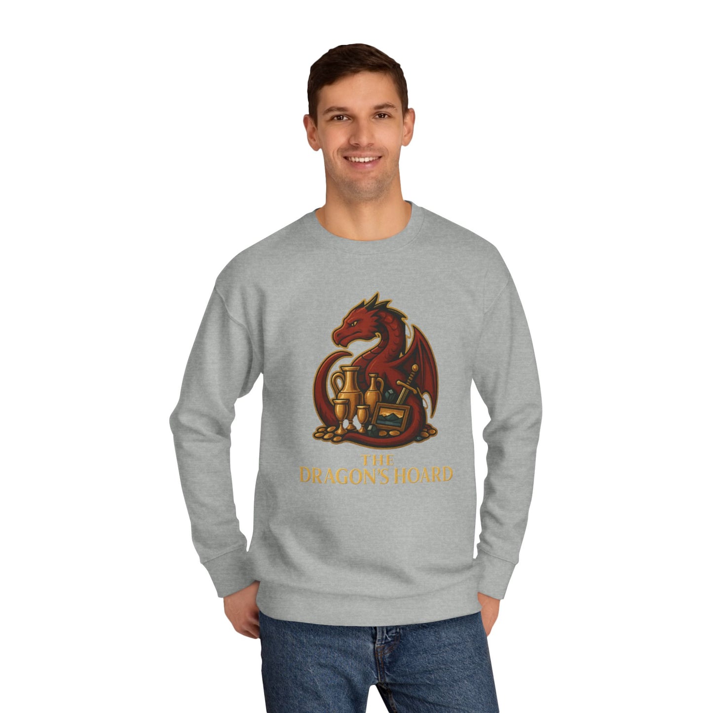 Dragon's Hoard Crewneck Sweatshirt –  Dragon Logo Graphic