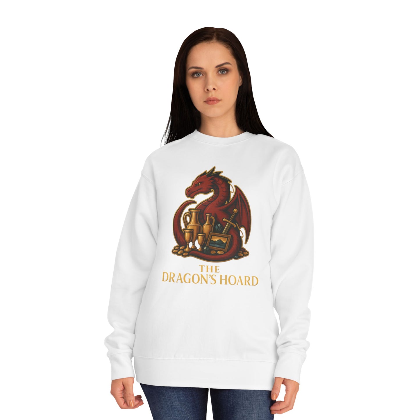 Dragon's Hoard Crewneck Sweatshirt –  Dragon Logo Graphic