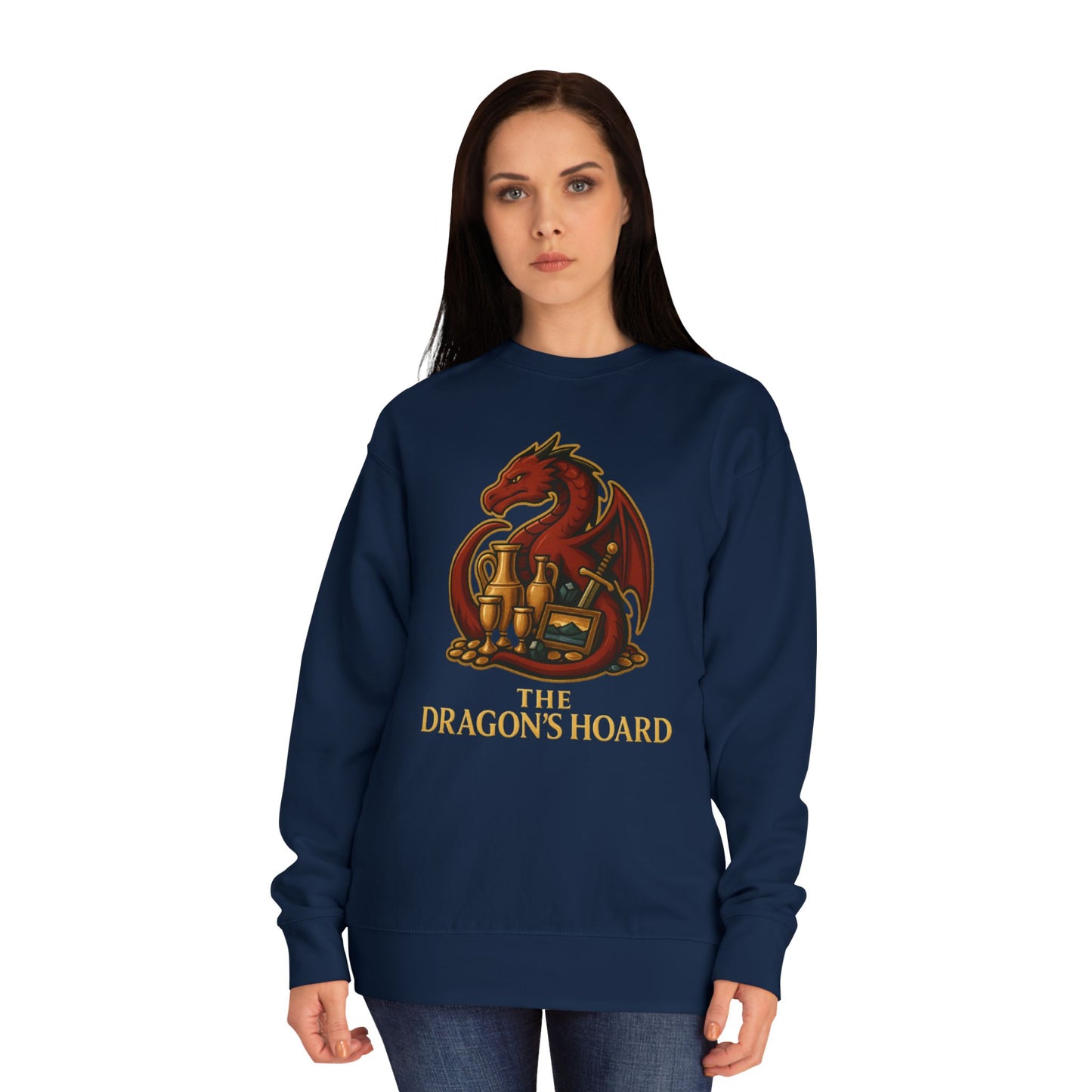 Dragon's Hoard Crewneck Sweatshirt –  Dragon Logo Graphic