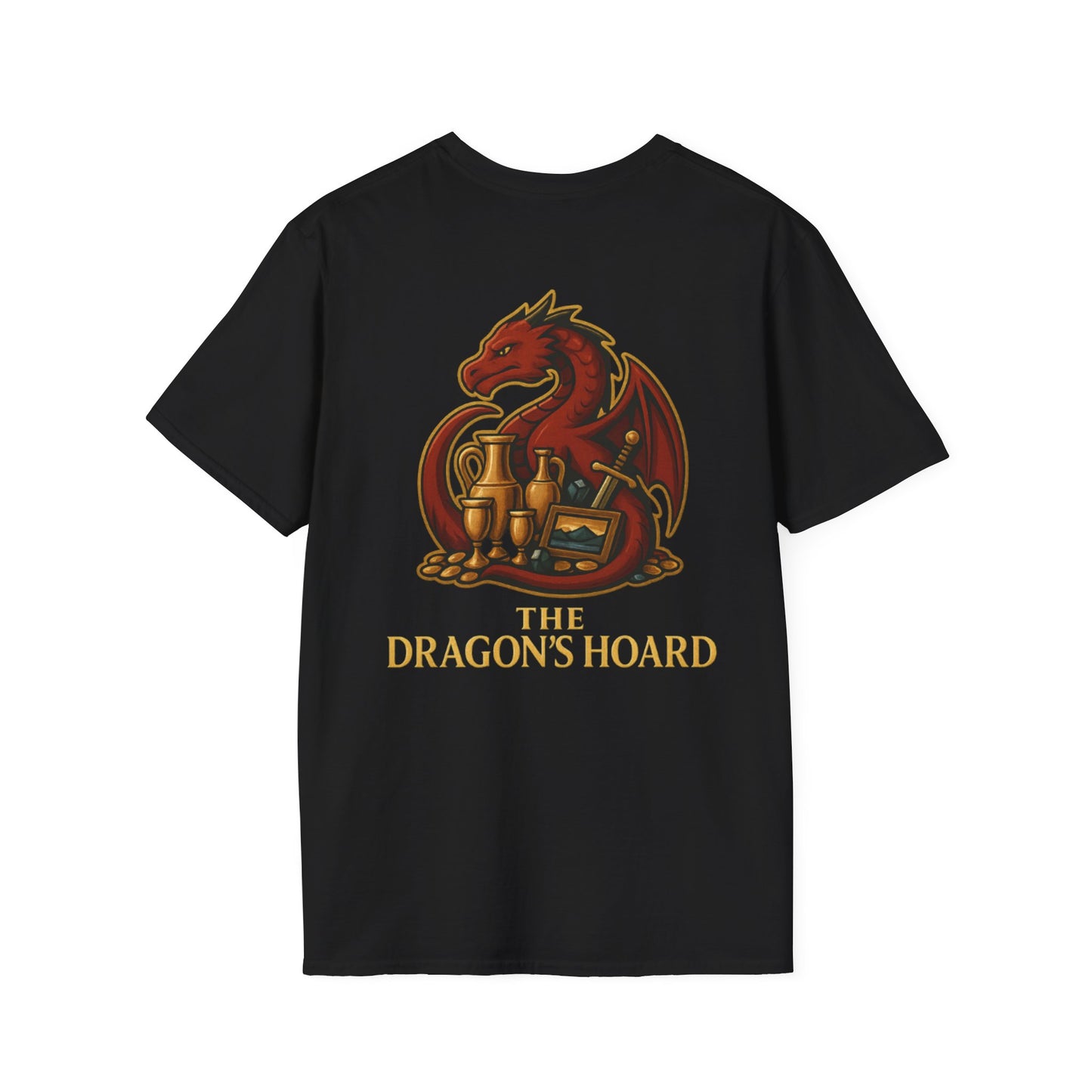 The Dragon's Hoard T-Shirt — Vintage Mythical Logo Tee