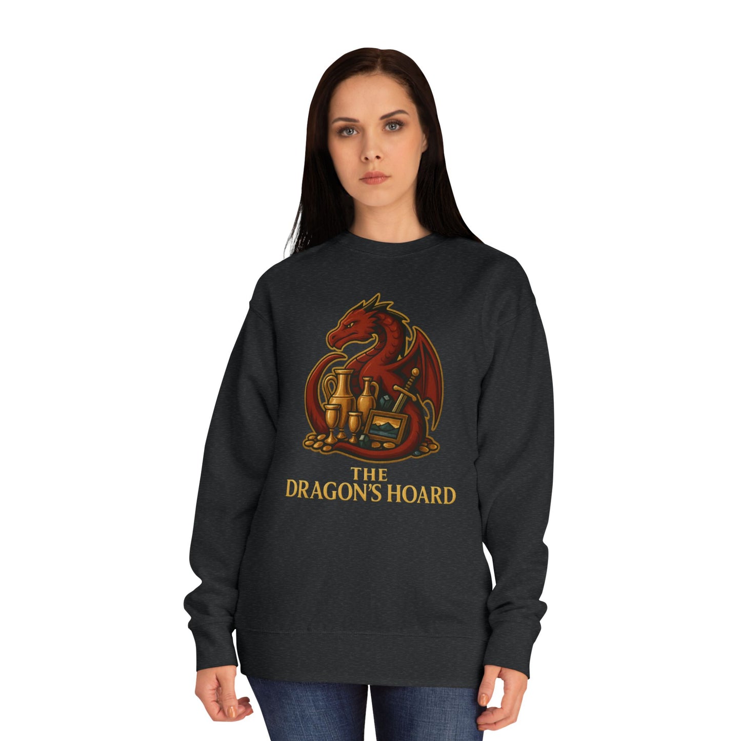 Dragon's Hoard Crewneck Sweatshirt –  Dragon Logo Graphic