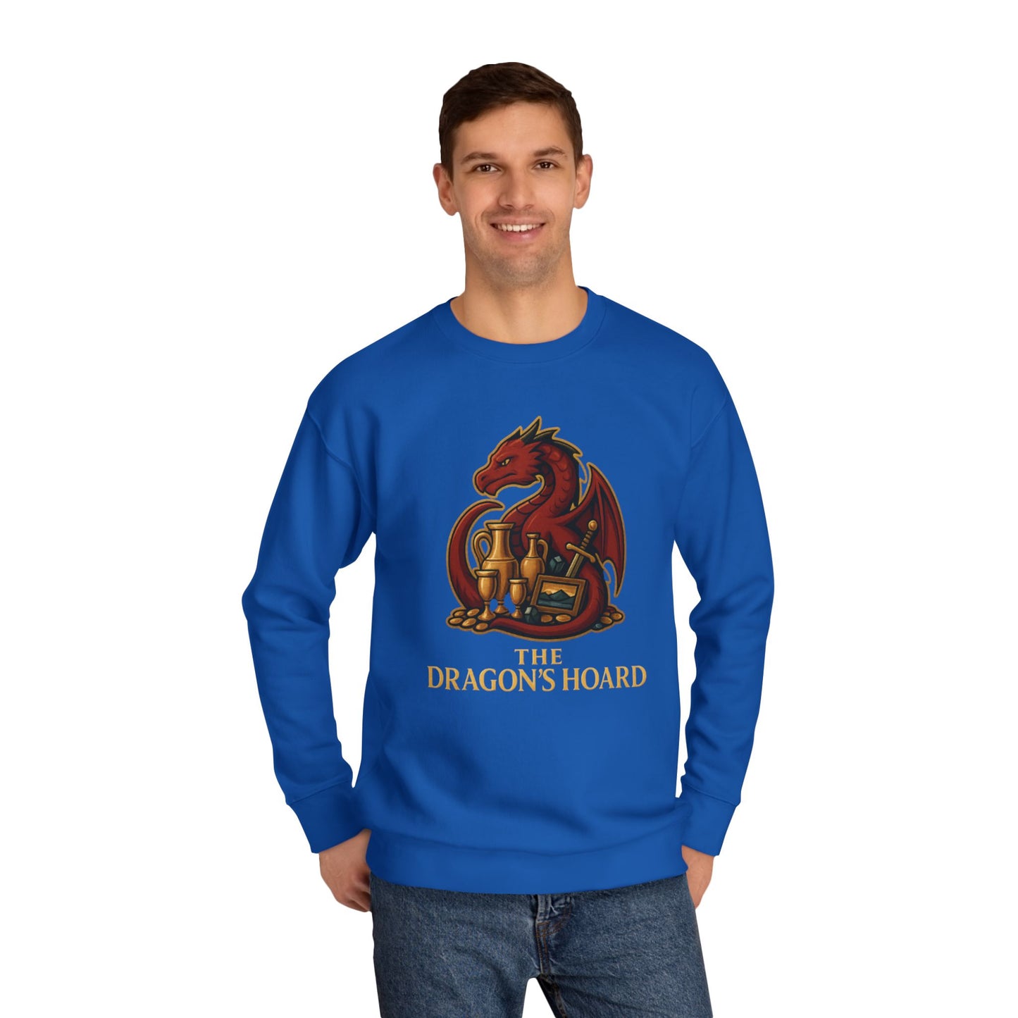 Dragon's Hoard Crewneck Sweatshirt –  Dragon Logo Graphic