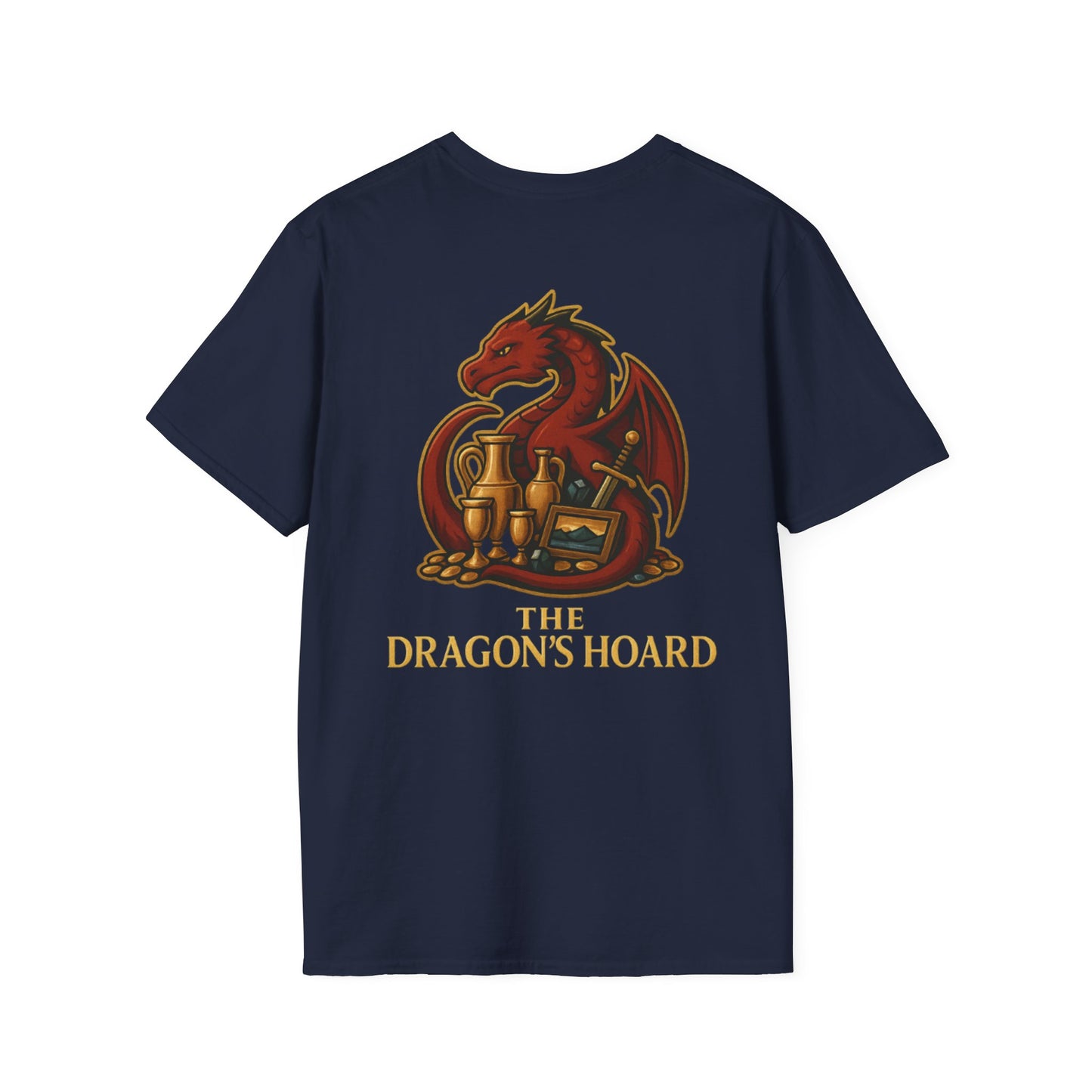 The Dragon's Hoard T-Shirt — Vintage Mythical Logo Tee