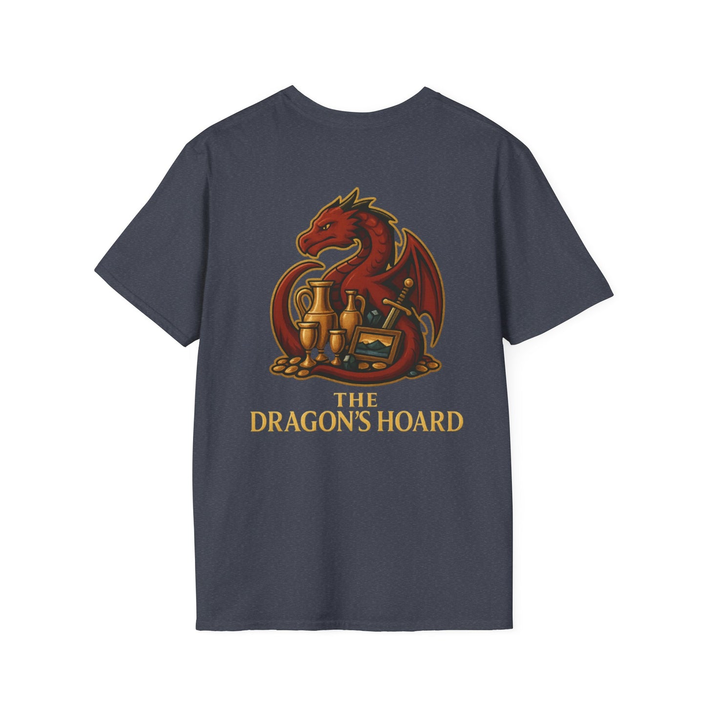 The Dragon's Hoard T-Shirt — Vintage Mythical Logo Tee