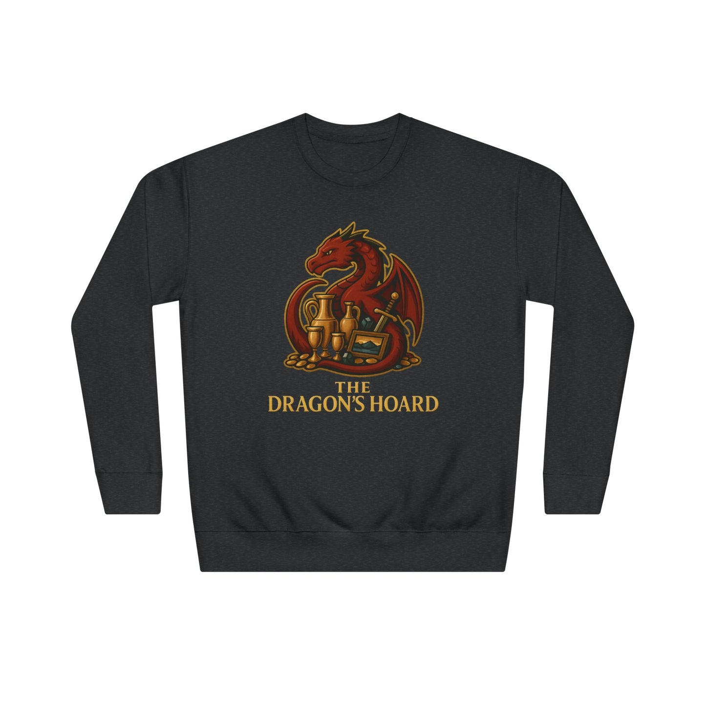 Dragon's Hoard Crewneck Sweatshirt –  Dragon Logo Graphic