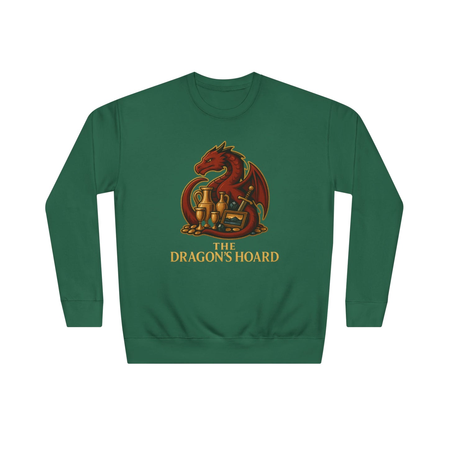 Dragon's Hoard Crewneck Sweatshirt –  Dragon Logo Graphic