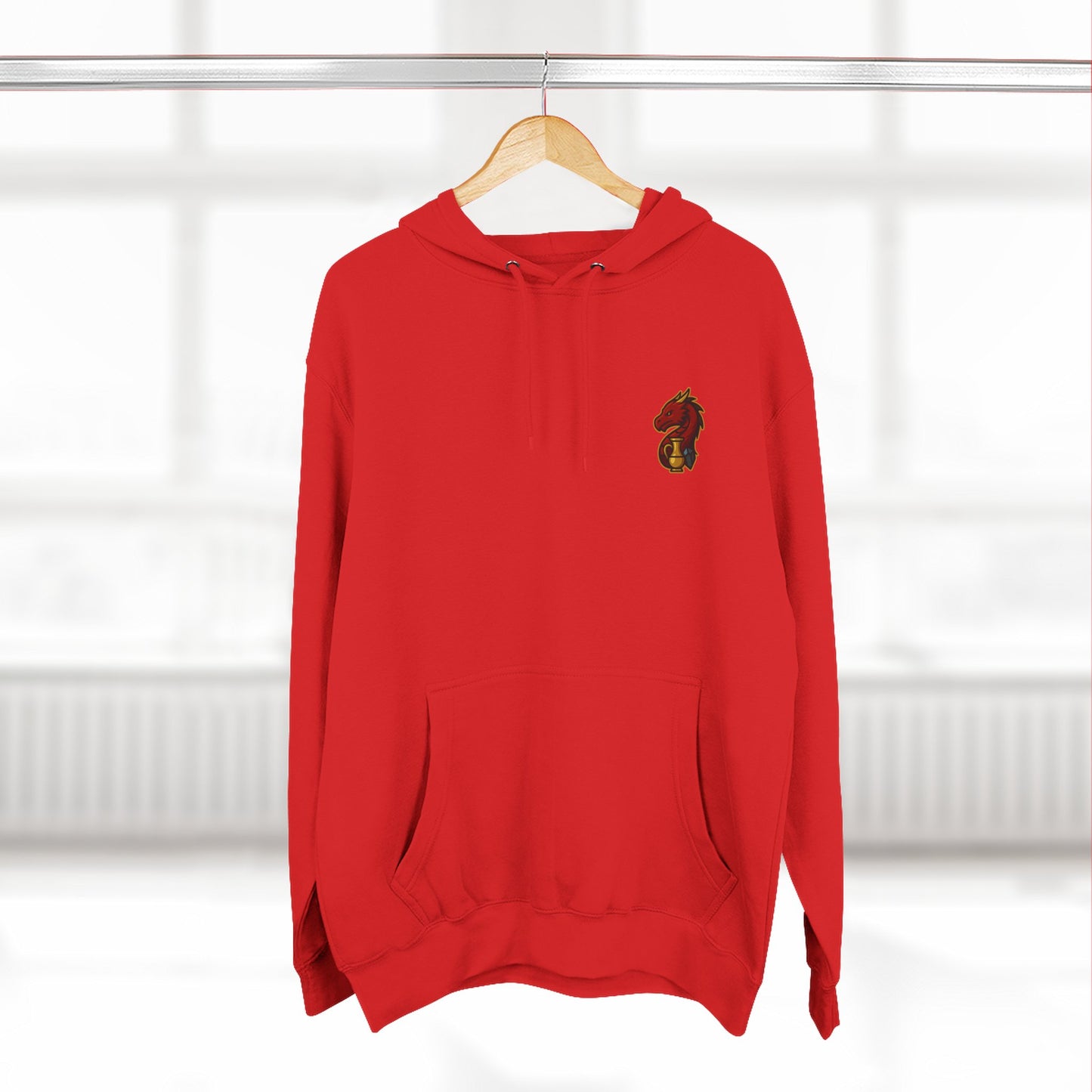 The Dragon's Hoard Hoodie — Our Dragon's Brand Graphic Fleece Hoodie