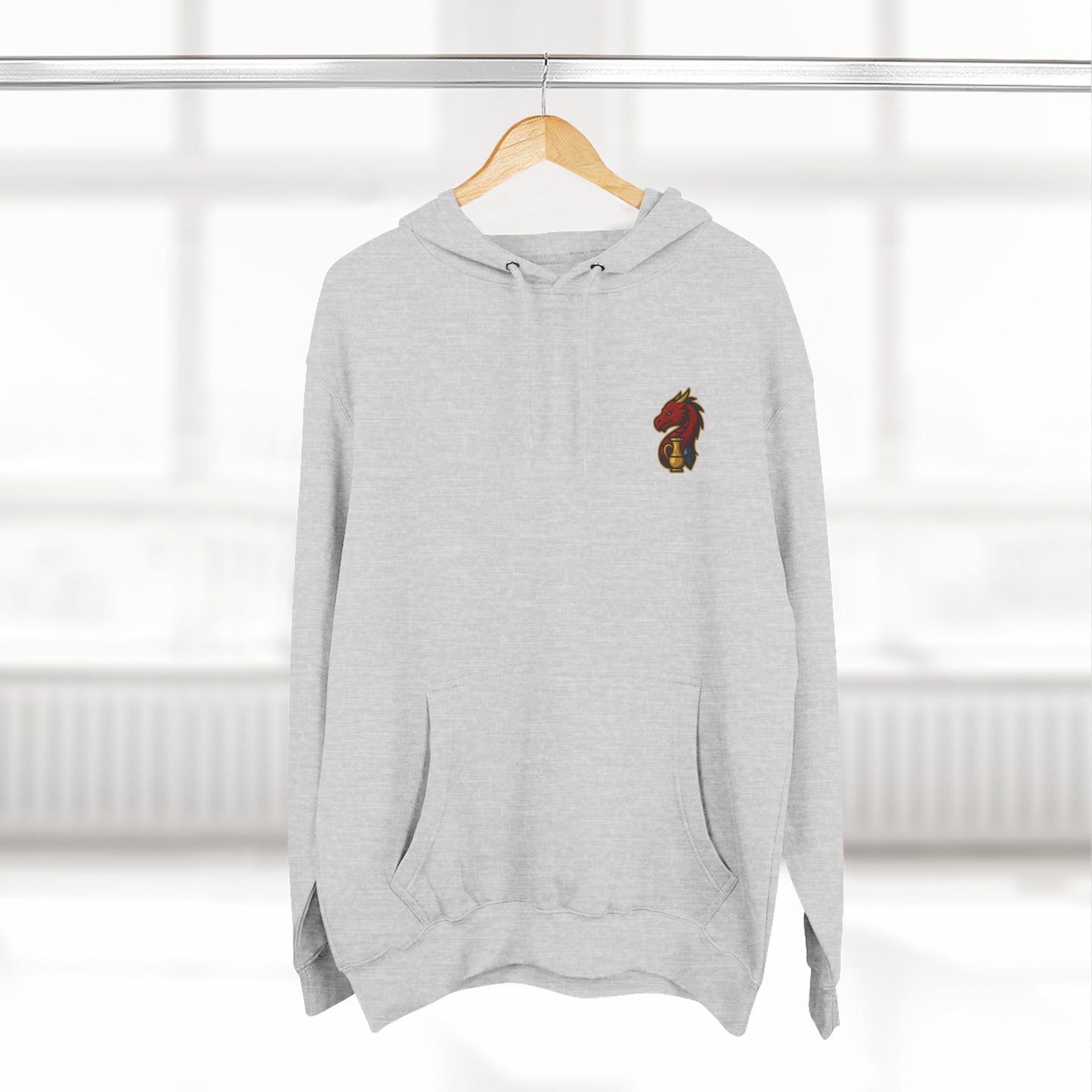 The Dragon's Hoard Hoodie — Our Dragon's Brand Graphic Fleece Hoodie