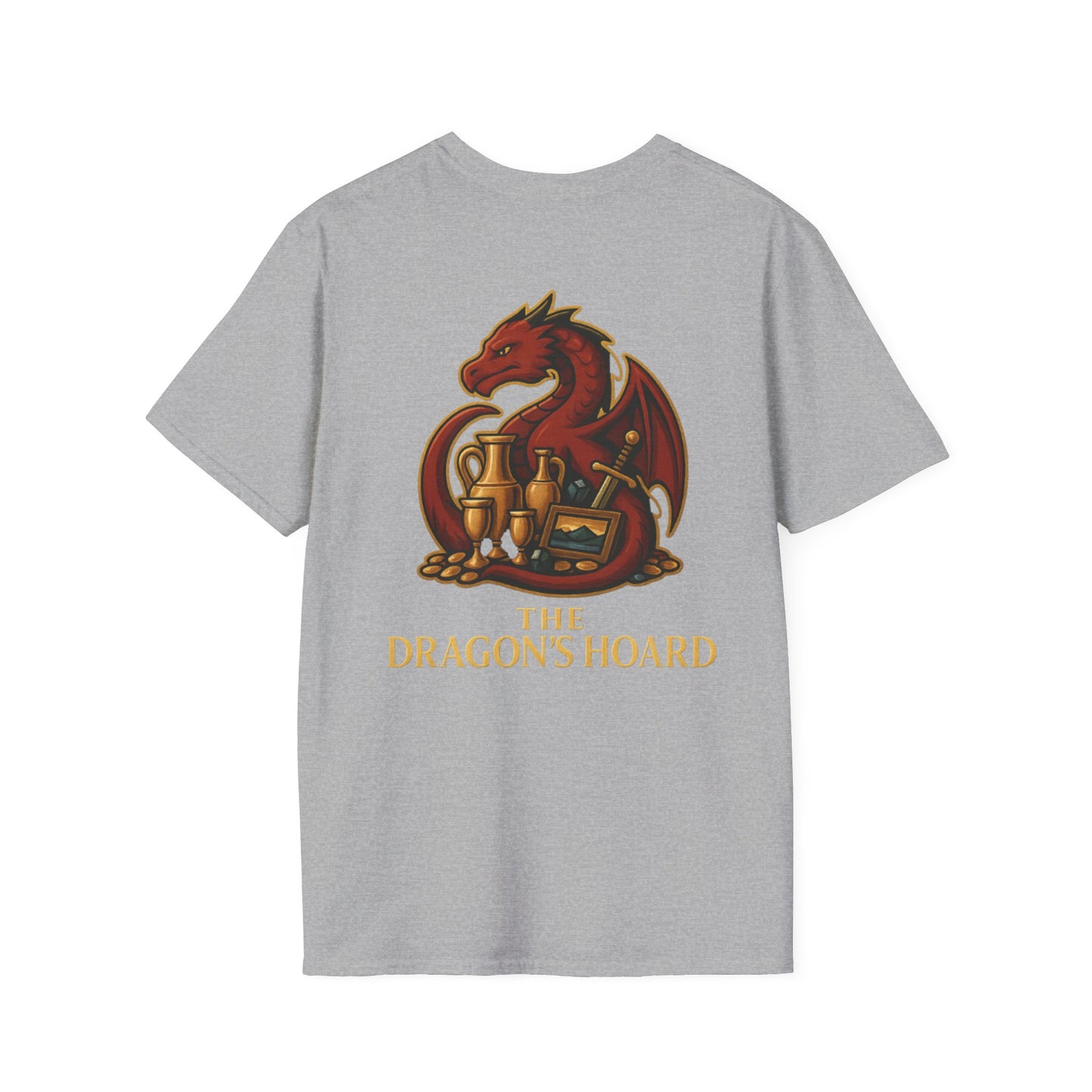 The Dragon's Hoard T-Shirt — Vintage Mythical Logo Tee
