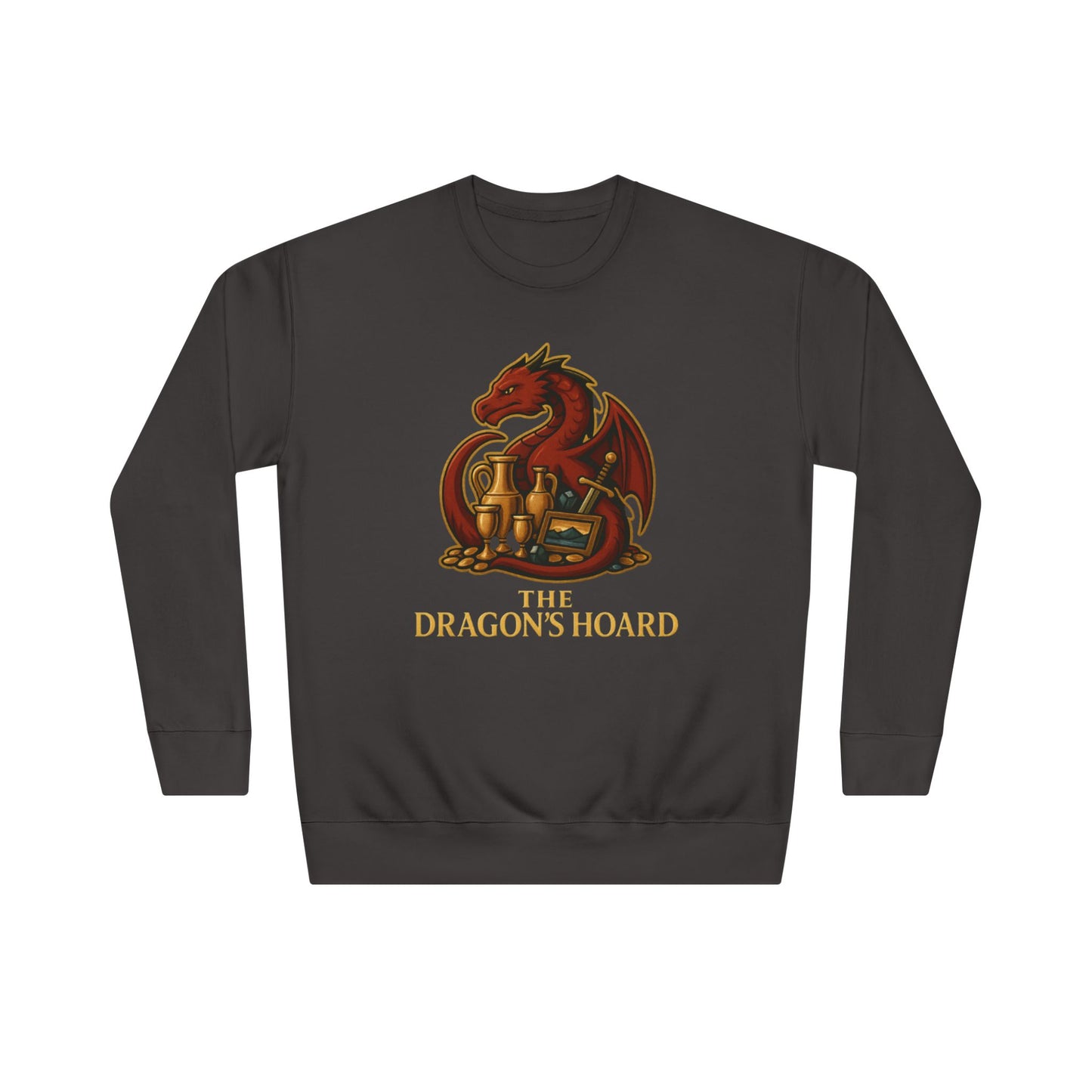 Dragon's Hoard Crewneck Sweatshirt –  Dragon Logo Graphic