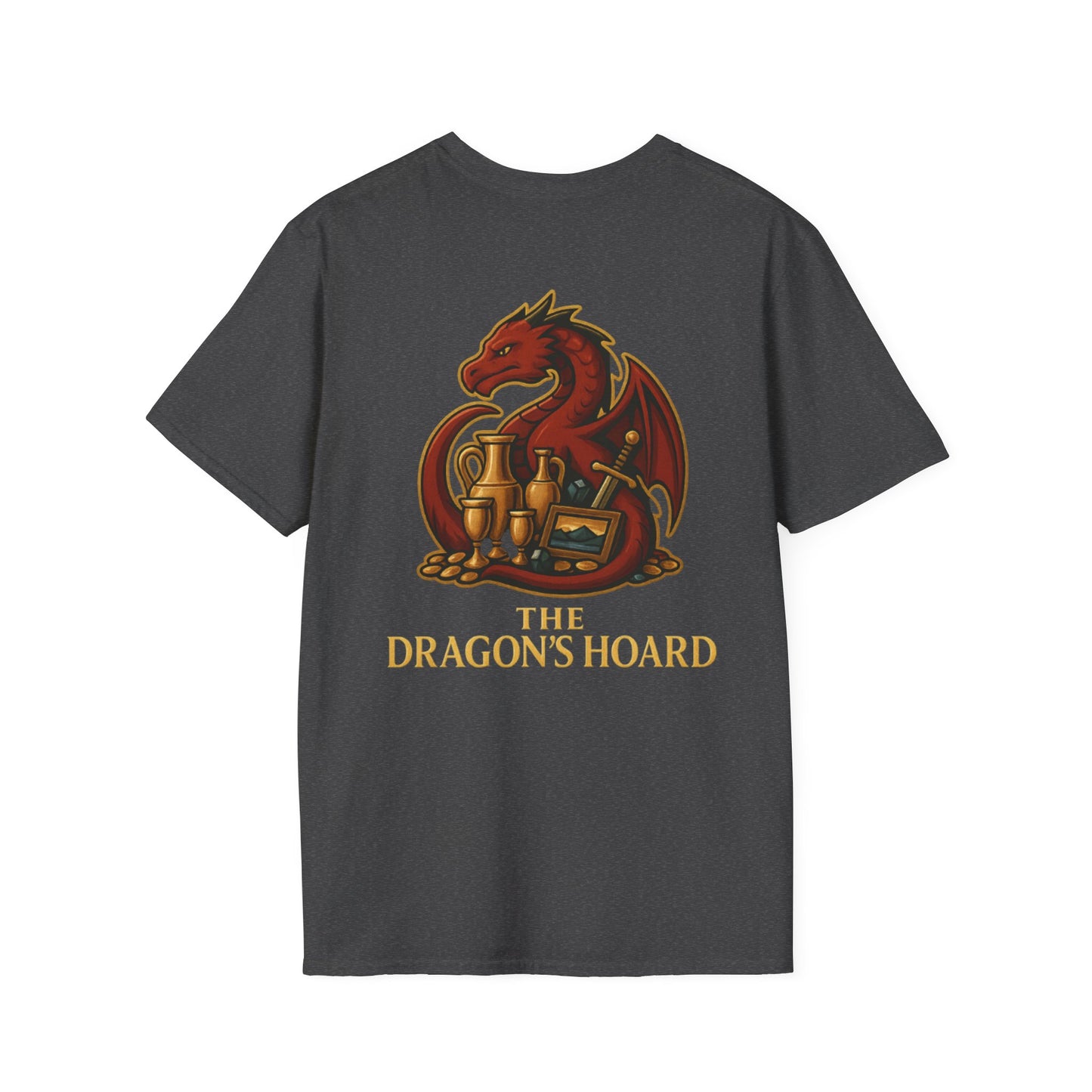 The Dragon's Hoard T-Shirt — Vintage Mythical Logo Tee