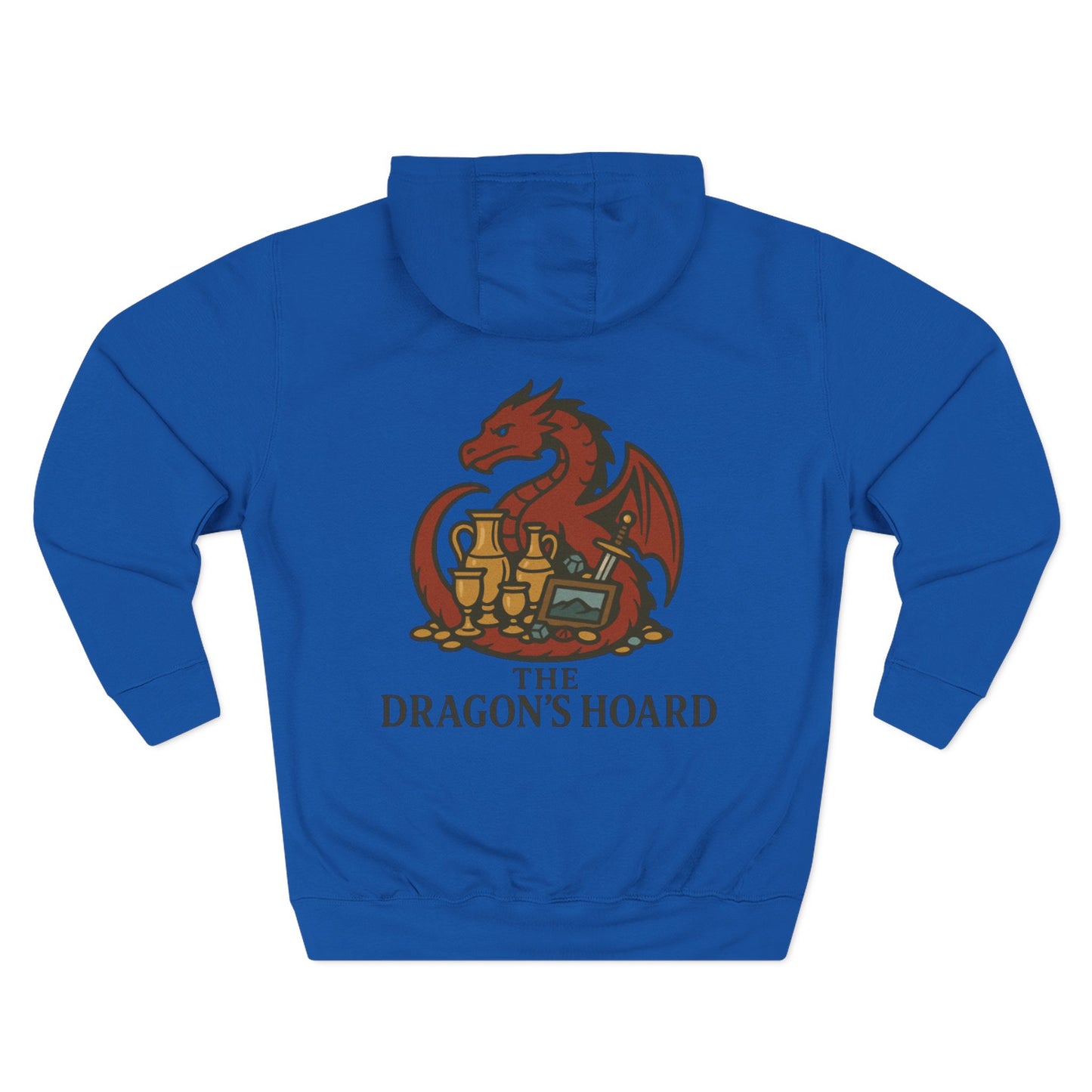 The Dragon's Hoard Hoodie — Our Dragon's Brand Graphic Fleece Hoodie