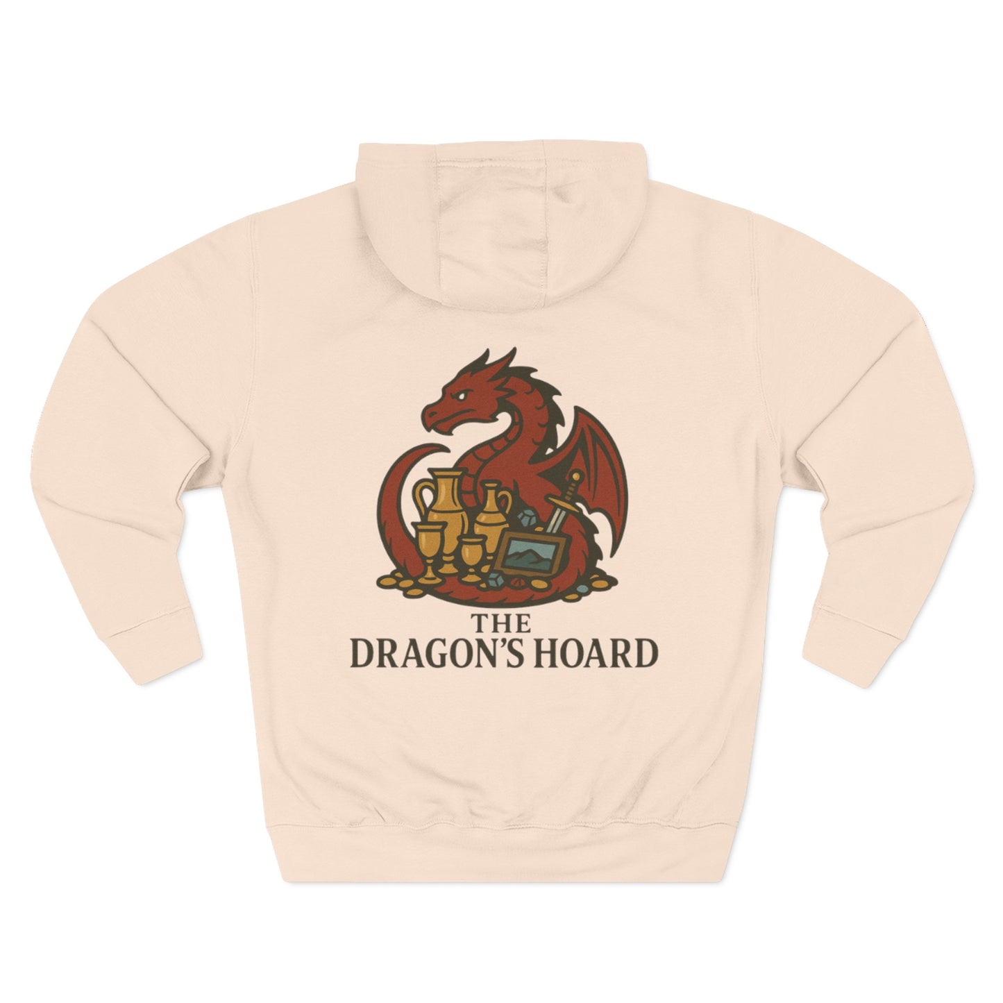 The Dragon's Hoard Hoodie — Our Dragon's Brand Graphic Fleece Hoodie