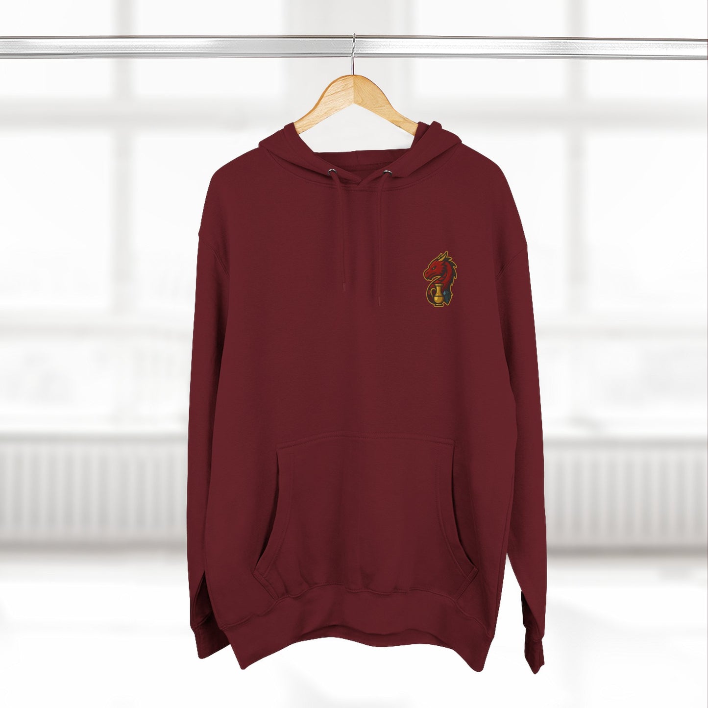 The Dragon's Hoard Hoodie — Our Dragon's Brand Graphic Fleece Hoodie