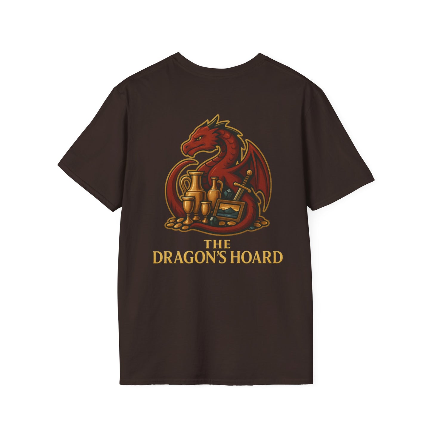 The Dragon's Hoard T-Shirt — Vintage Mythical Logo Tee