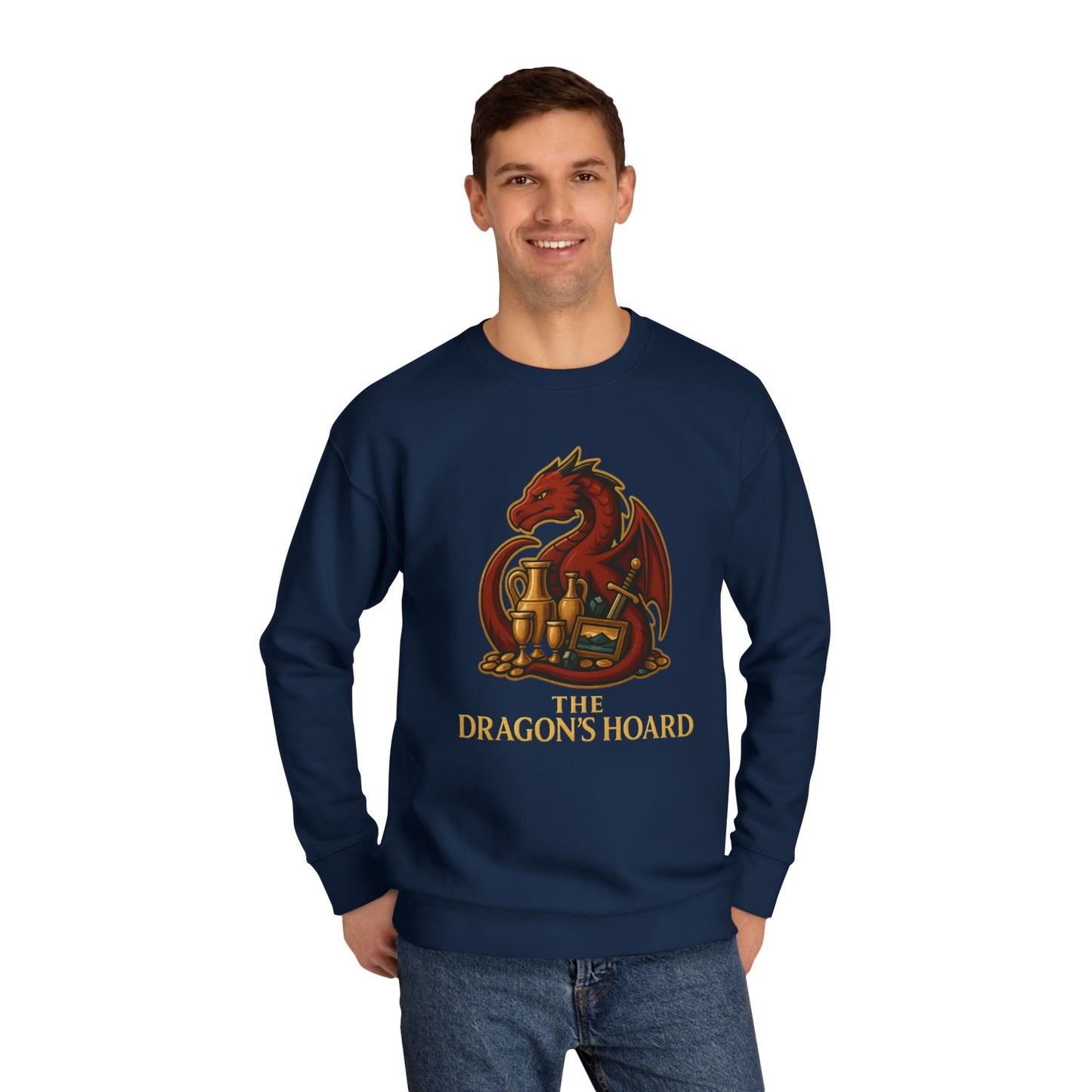 Dragon's Hoard Crewneck Sweatshirt –  Dragon Logo Graphic