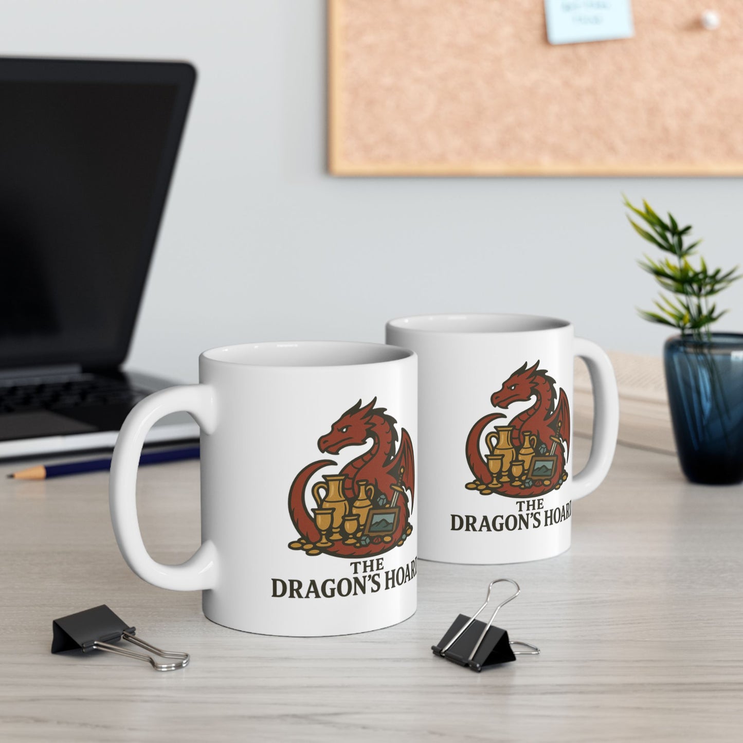 The Dragon’s Hoard Ceramic Coffee Mug (11oz/15oz)