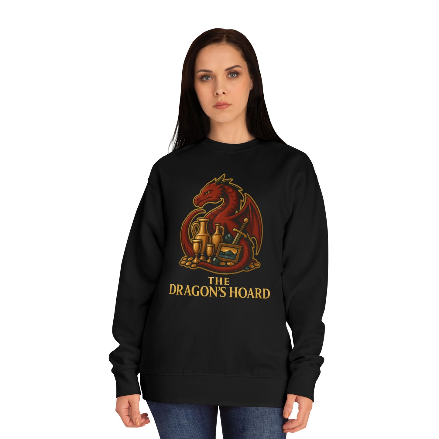 Dragon's Hoard Crewneck Sweatshirt –  Dragon Logo Graphic