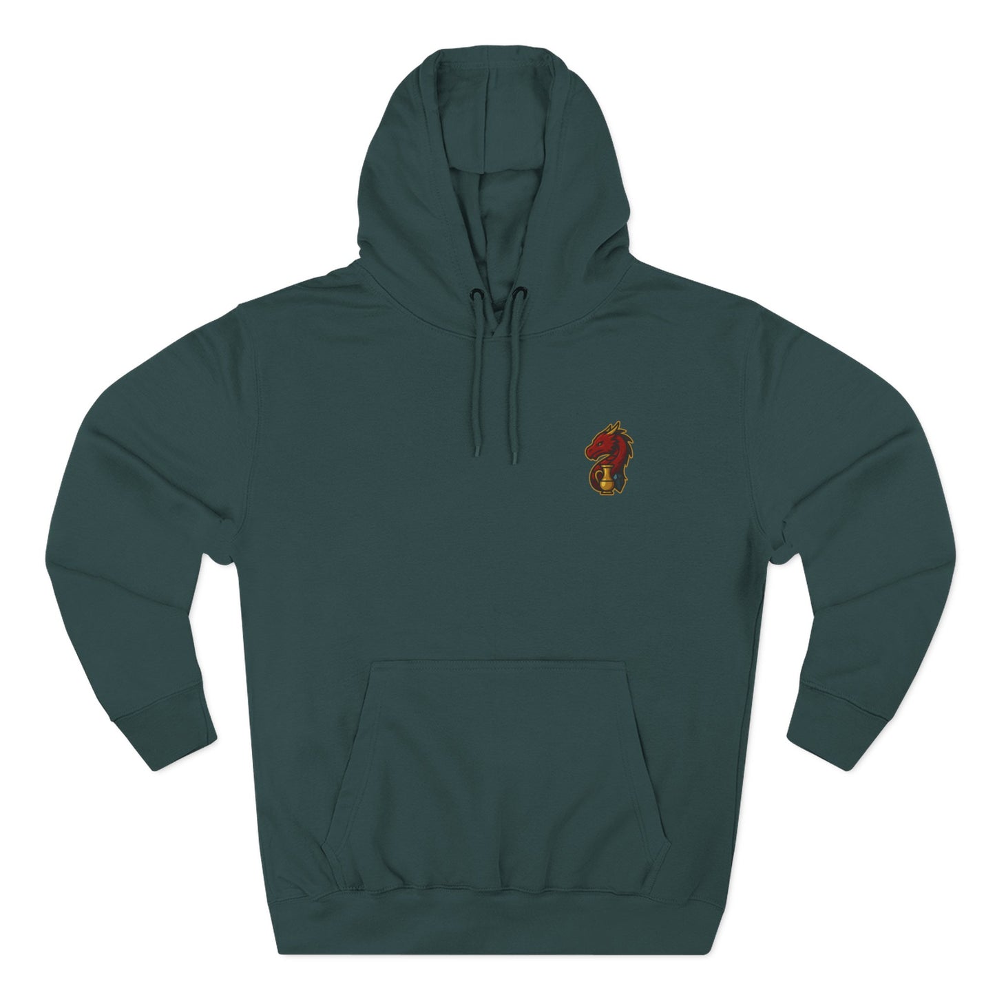 The Dragon's Hoard Hoodie — Our Dragon's Brand Graphic Fleece Hoodie