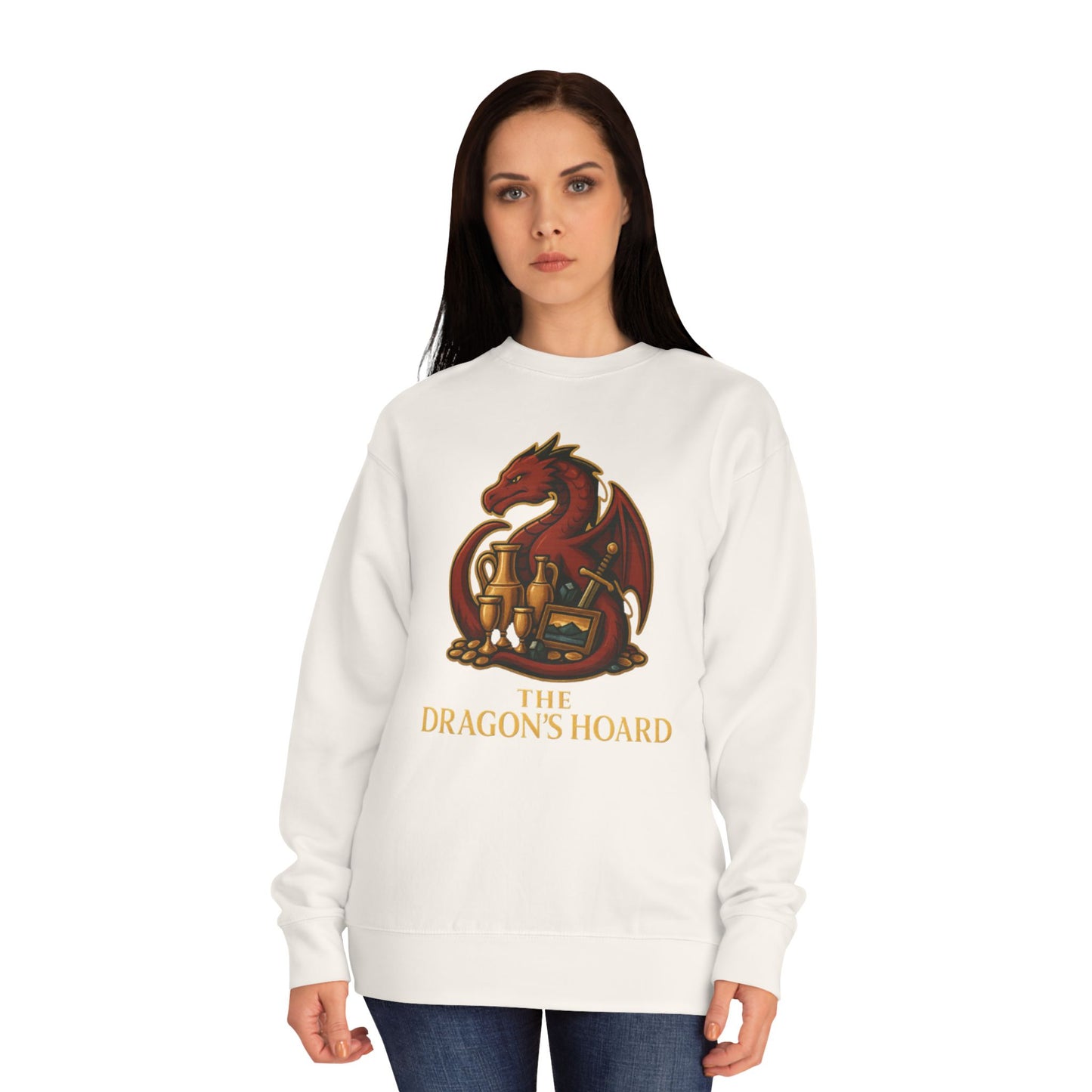 Dragon's Hoard Crewneck Sweatshirt –  Dragon Logo Graphic