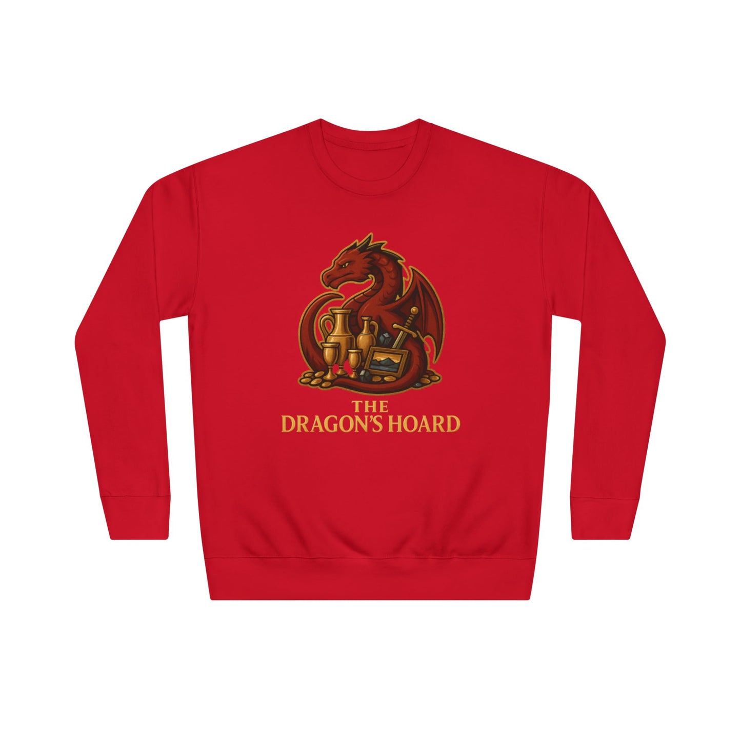 Dragon's Hoard Crewneck Sweatshirt –  Dragon Logo Graphic