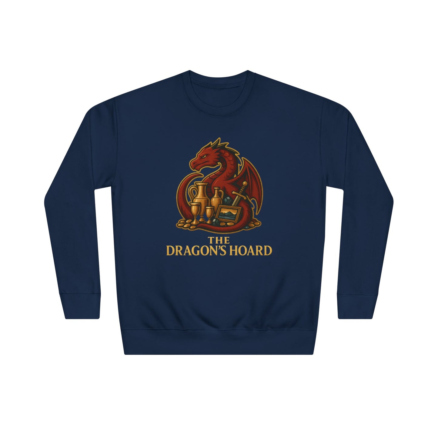 Dragon's Hoard Crewneck Sweatshirt –  Dragon Logo Graphic