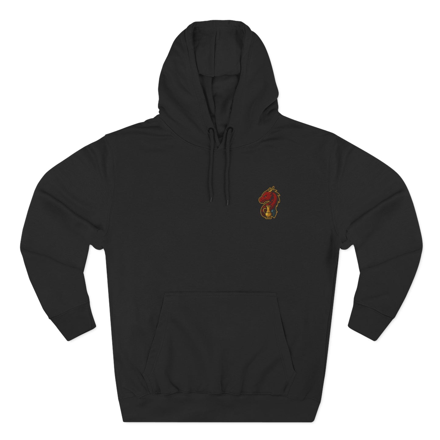 The Dragon's Hoard Hoodie — Our Dragon's Brand Graphic Fleece Hoodie