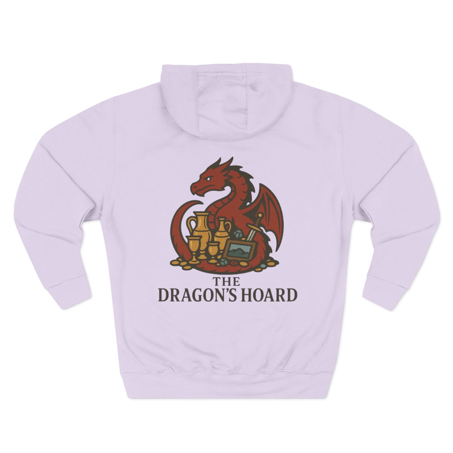 The Dragon's Hoard Hoodie — Our Dragon's Brand Graphic Fleece Hoodie