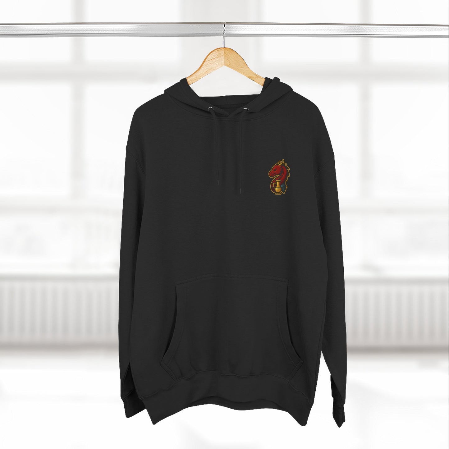 The Dragon's Hoard Hoodie — Our Dragon's Brand Graphic Fleece Hoodie