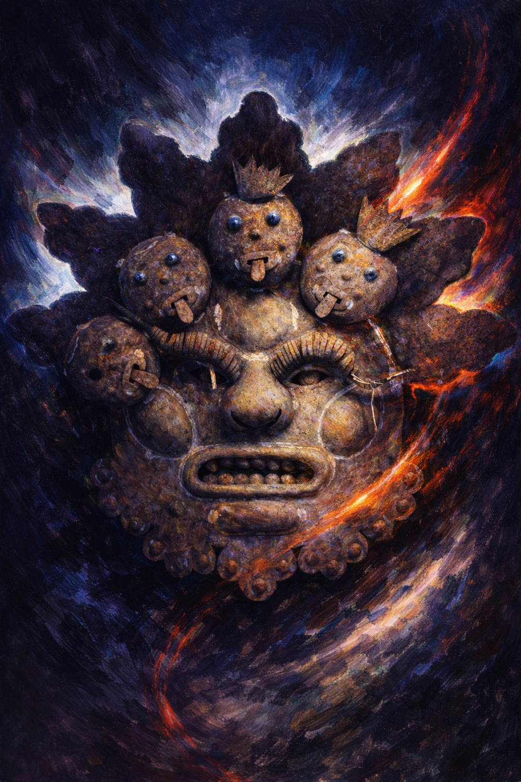 Idol of the Forgotten - Canvas Fantasy Fine Art